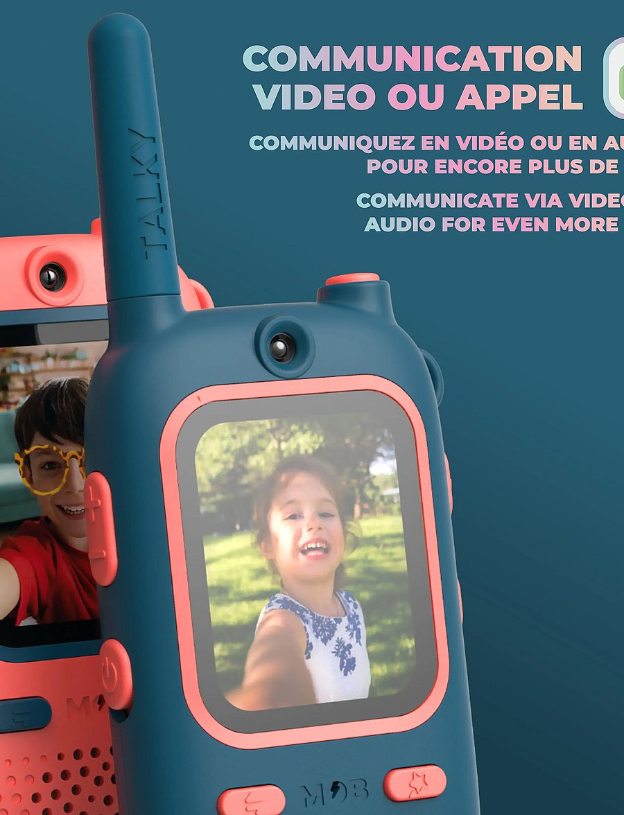 Mobility On Board - TALKY VIDEO - elektronik & media - pink&blue - 0