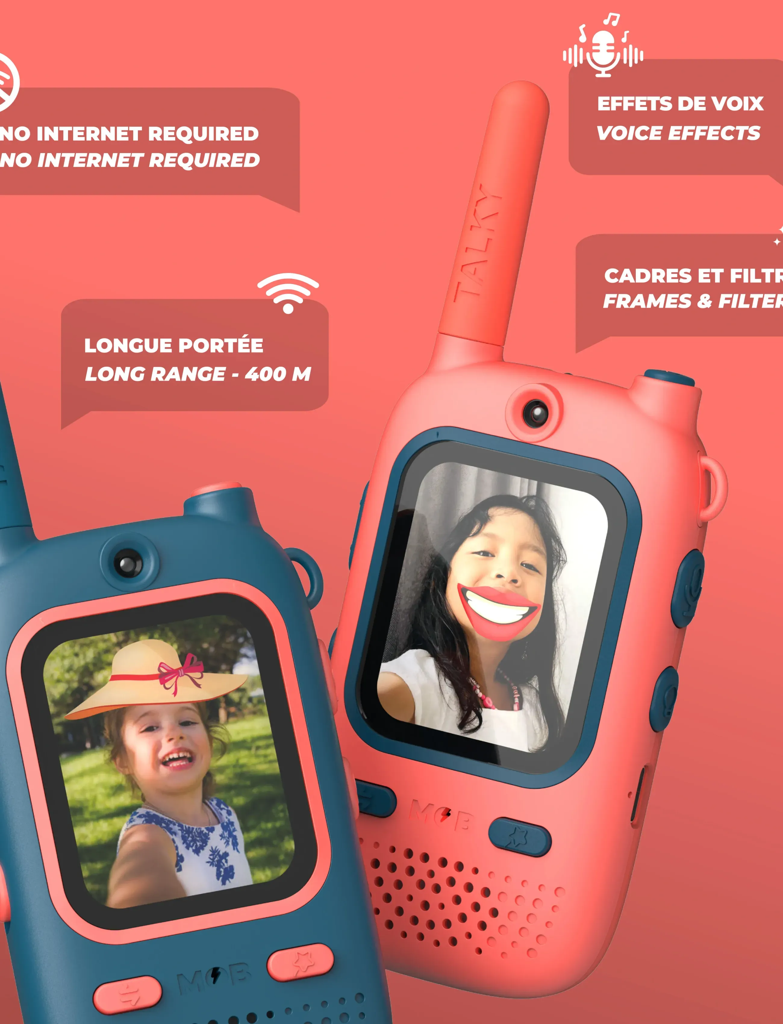 Mobility On Board - TALKY VIDEO - elektronik & media - pink&blue - 4