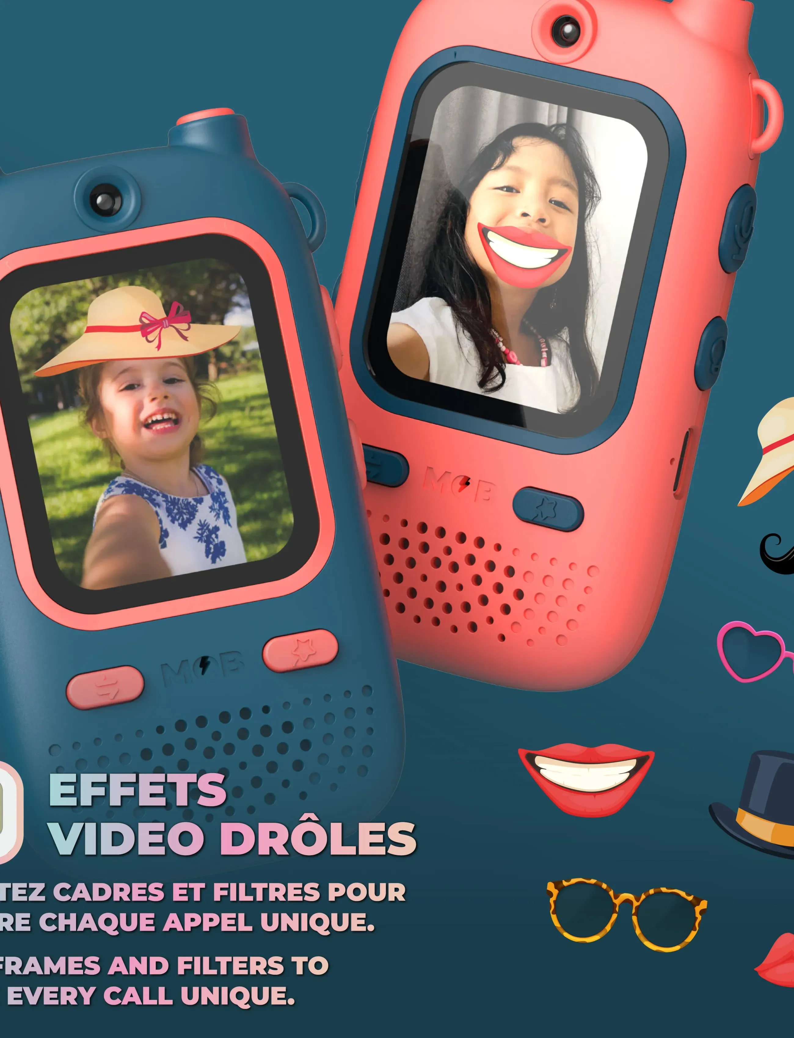 Mobility On Board - TALKY VIDEO - elektronik & media - pink&blue - 5