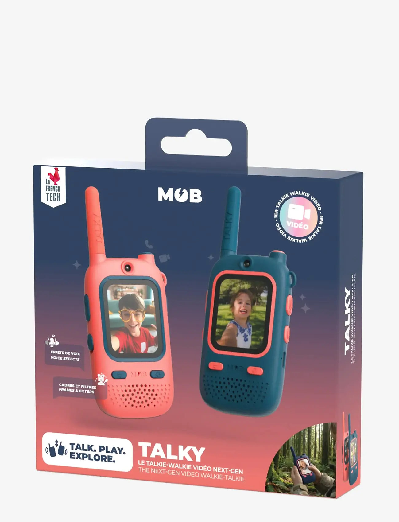 Mobility On Board - TALKY VIDEO - elektronik & media - pink&blue - 3