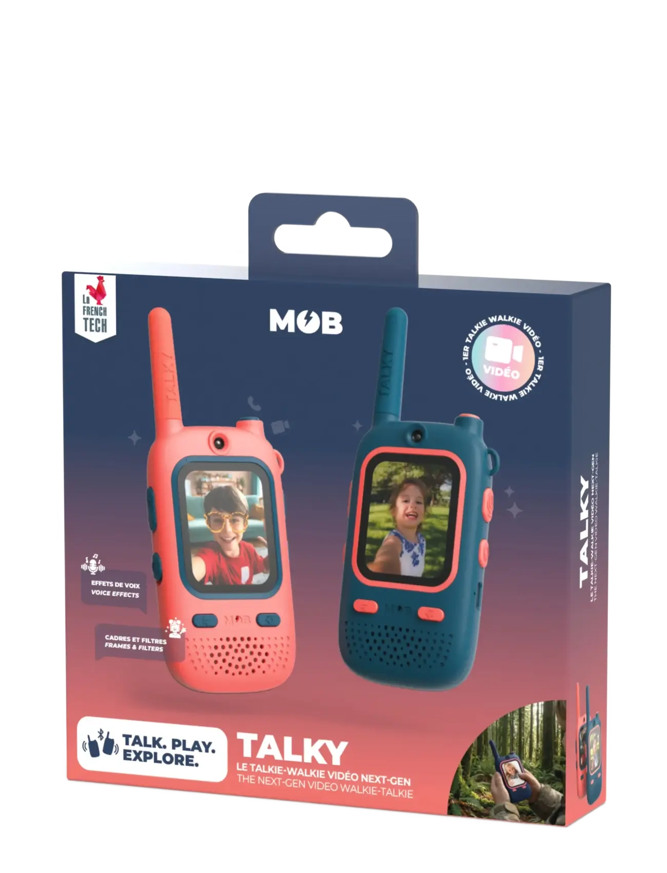 Mobility On Board - TALKY VIDEO - elektronik & media - pink&blue - 3