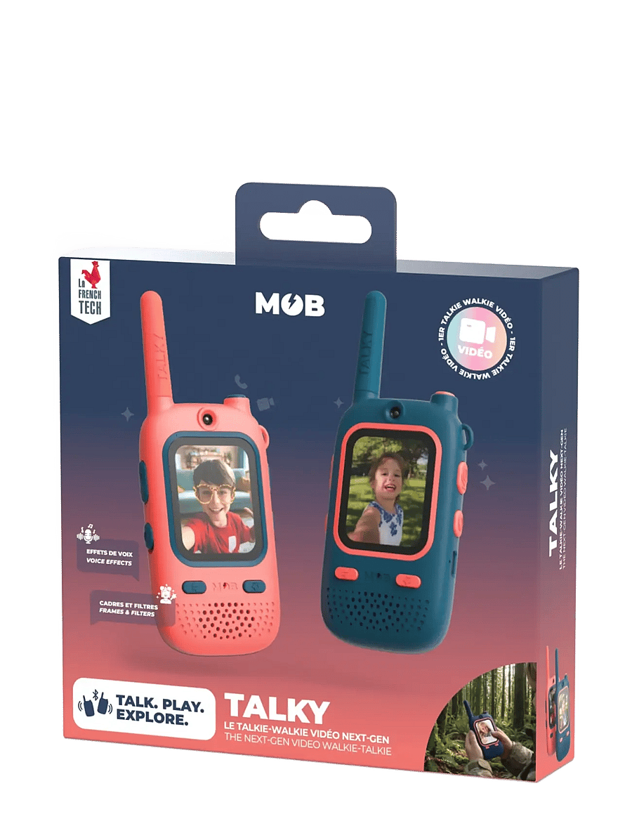 Mobility On Board - TALKY VIDEO - elektronik & media - pink&blue - 3