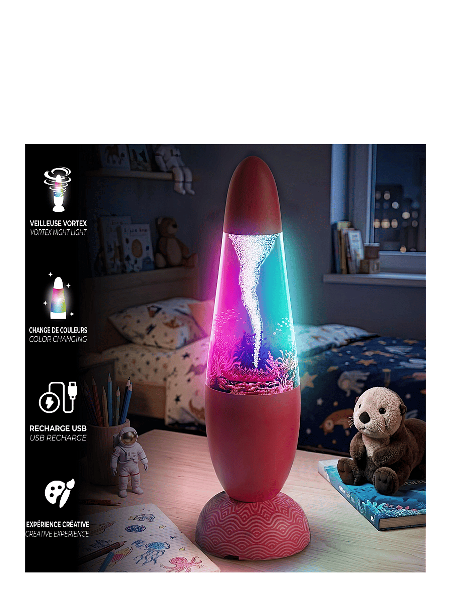 Mobility On Board - TSUNY LIGHT - nachtlampen - coral - 3