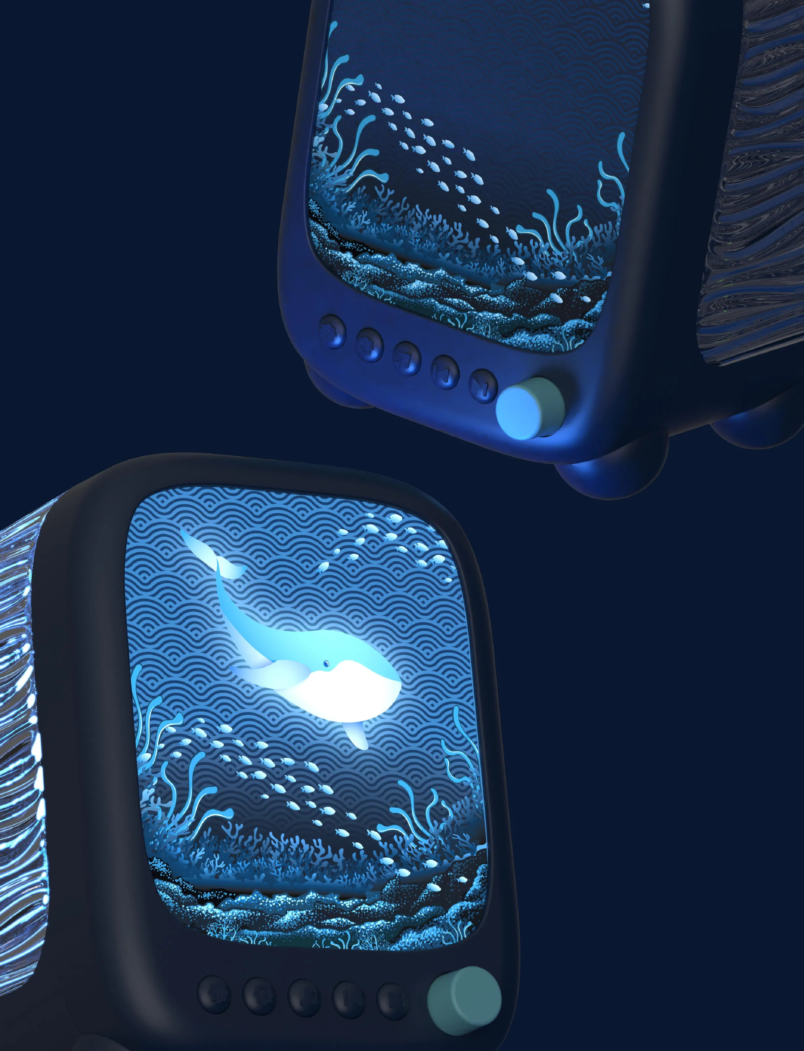 Mobility On Board - WAVY LIGHT - nachtlampen - abyss - 4
