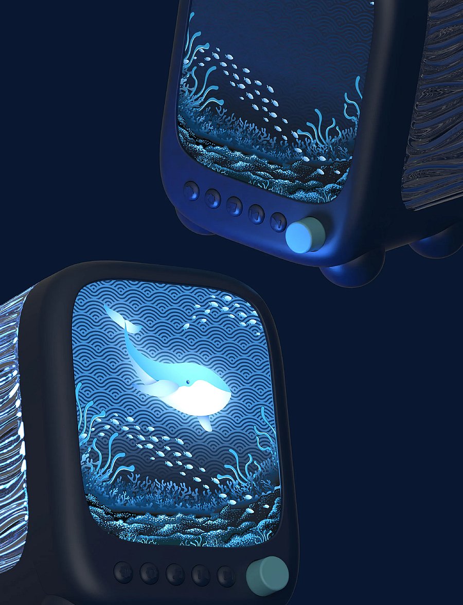 Mobility On Board - WAVY LIGHT - nachtlampen - abyss - 4