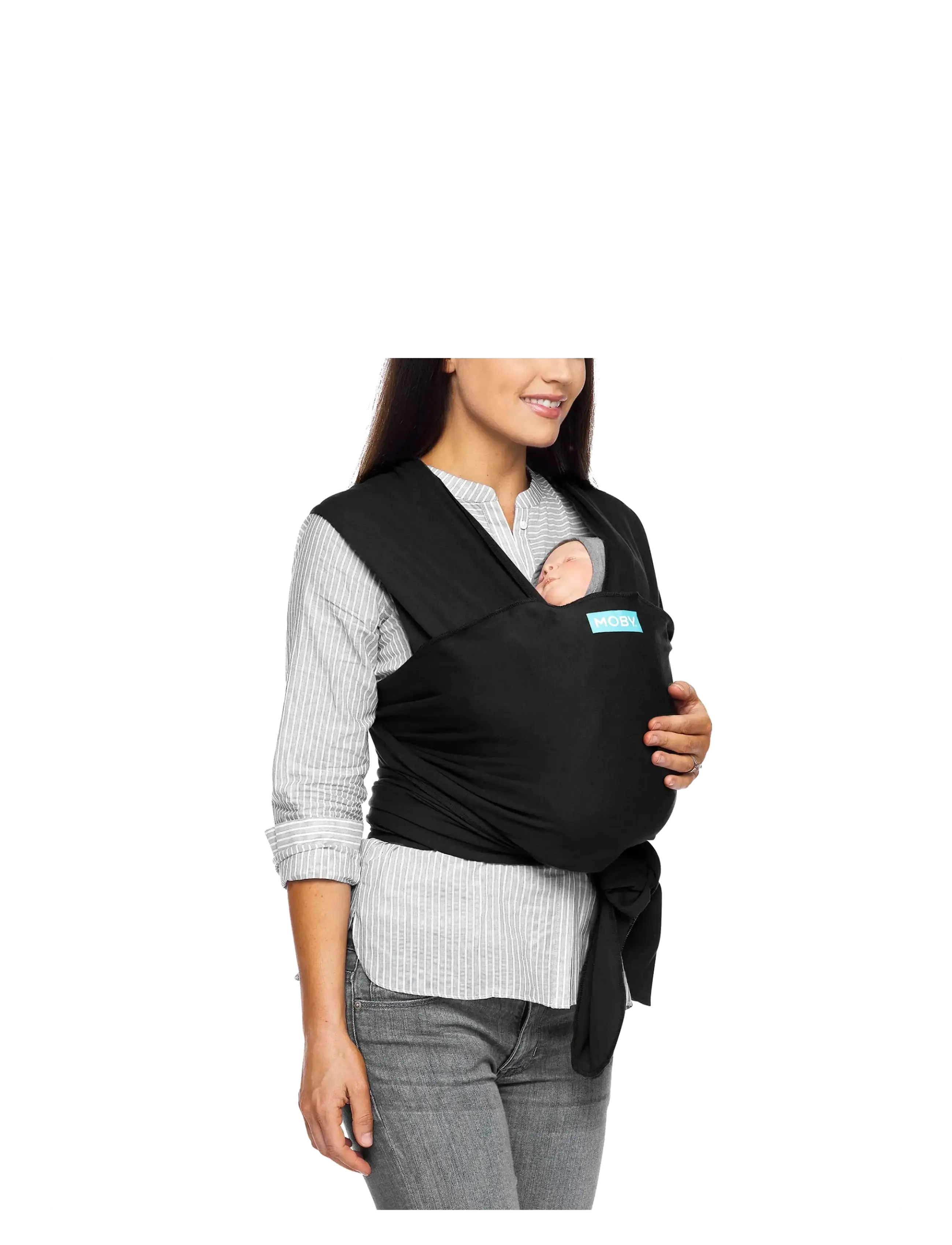 Moby - Moby Wrap Classic - Black - baby wraps - black - 2