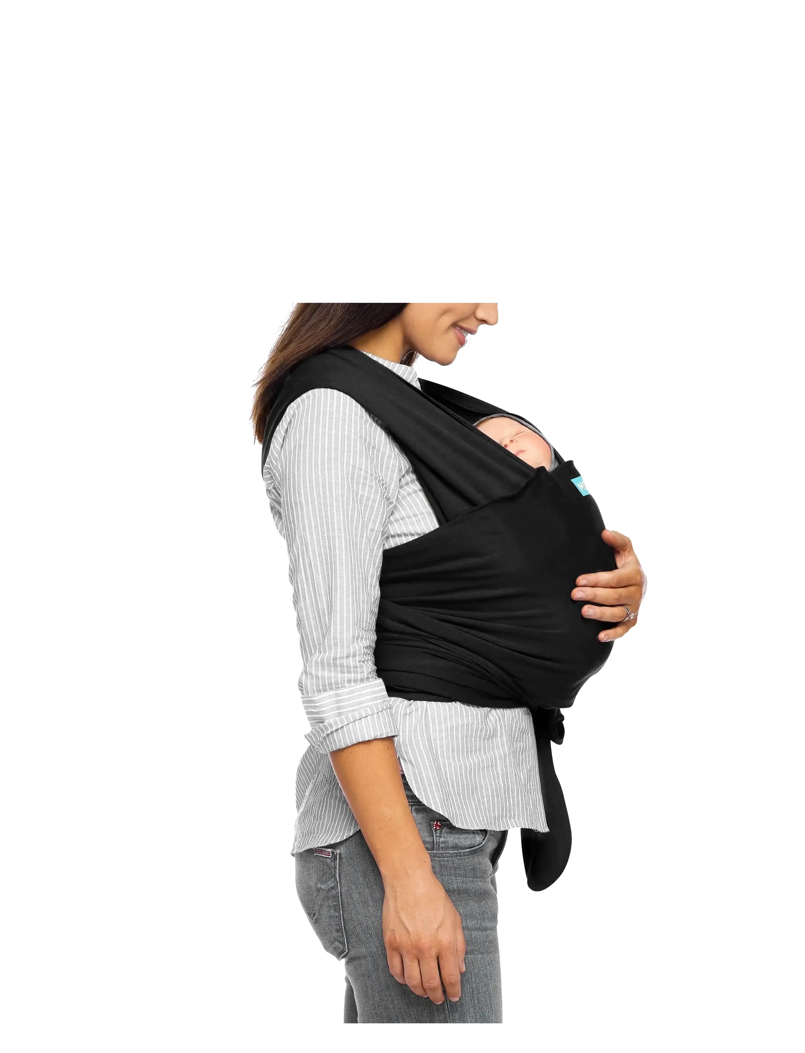 Moby - Moby Wrap Classic - Black - baby wraps - black - 3