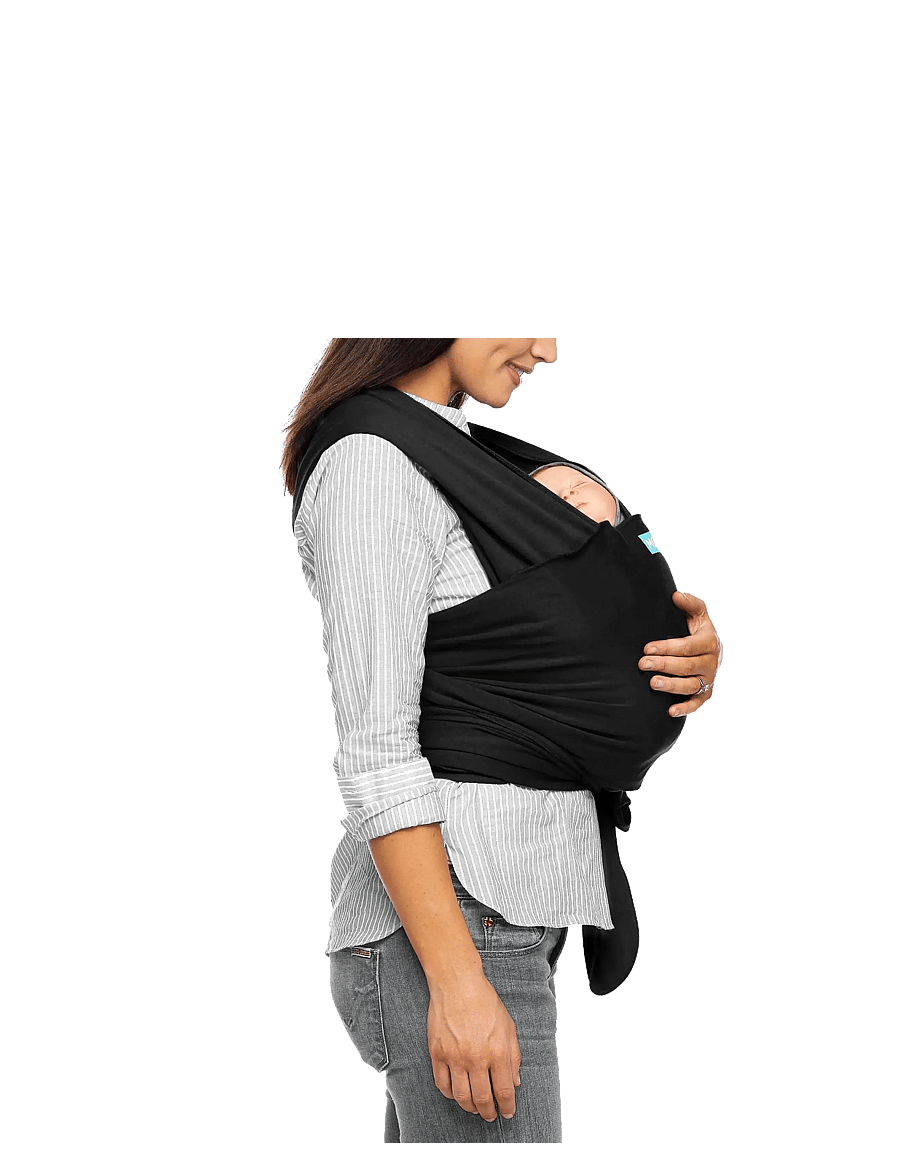 Moby - Moby Wrap Classic - Black - beebi mähkimislinad - black - 3
