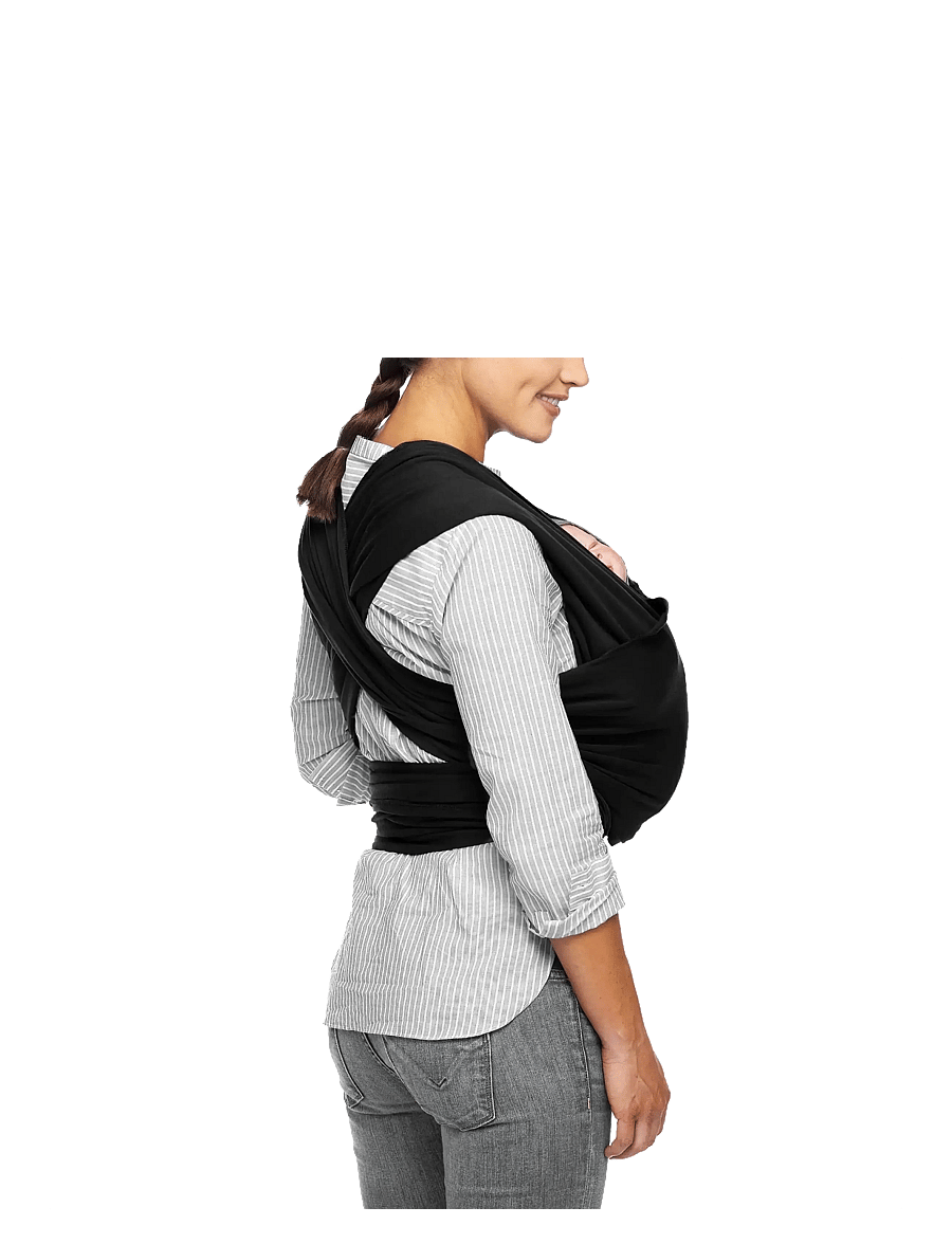 Moby - Moby Wrap Classic - Black - beebi mähkimislinad - black - 4