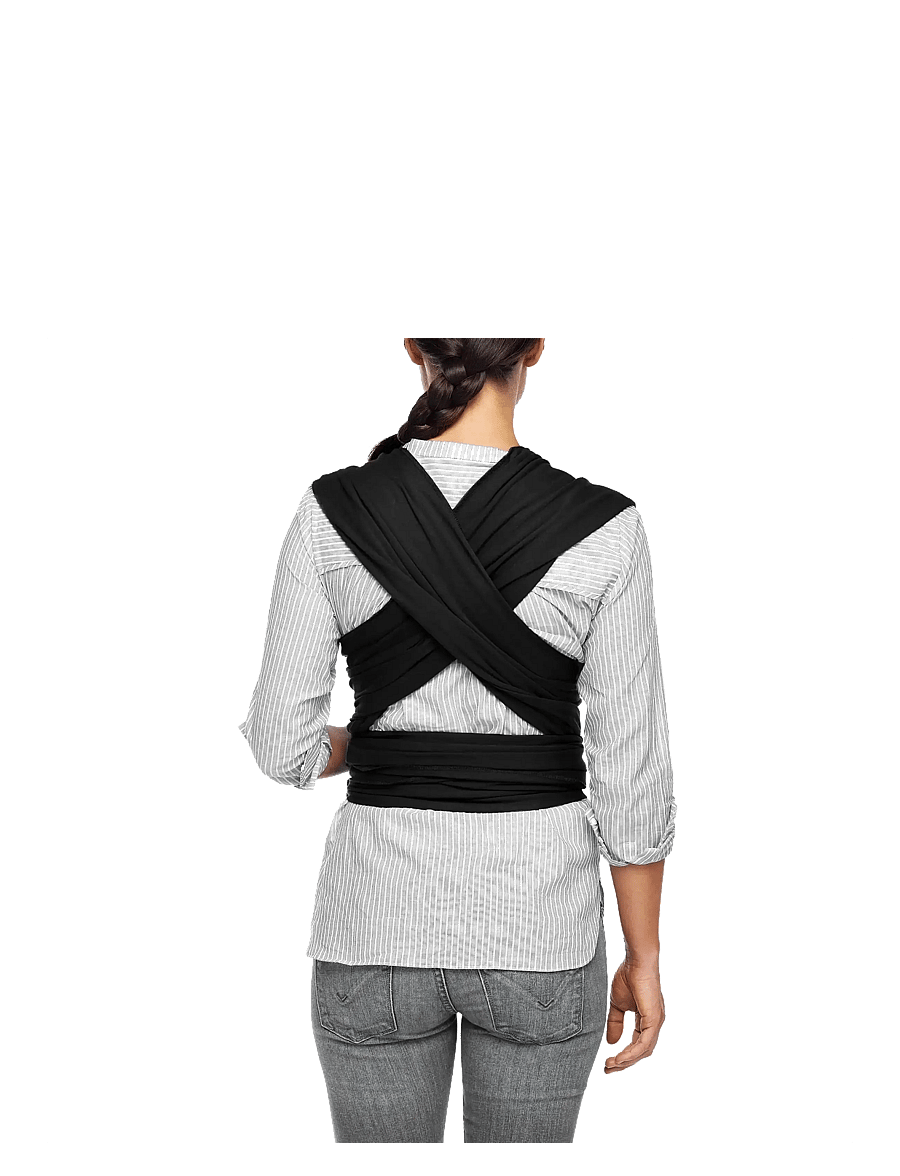 Moby - Moby Wrap Classic - Black - beebi mähkimislinad - black - 5