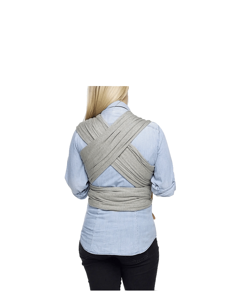 Moby - Moby Wrap Classic - Grey - bæreslynge - heathered grey - 4