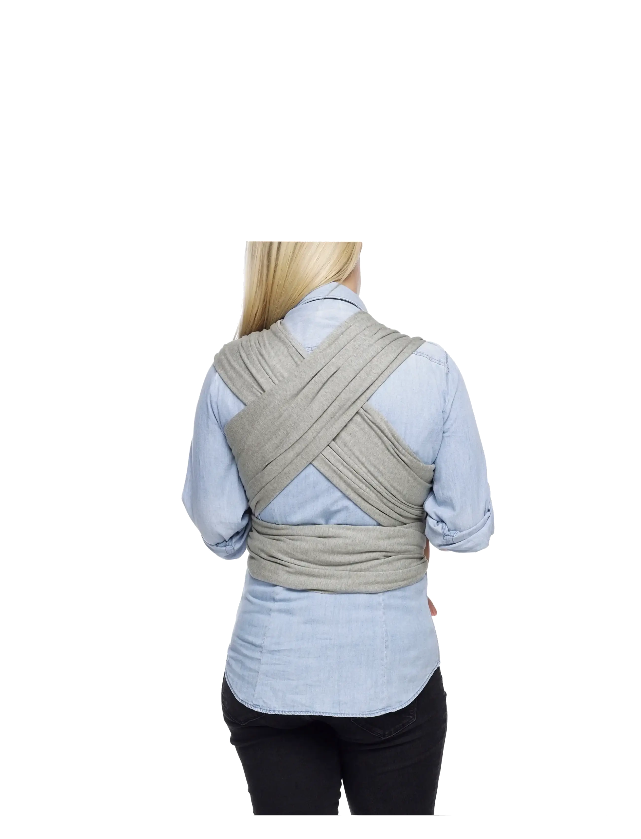 Moby - Moby Wrap Classic - Grey - heathered grey - 4