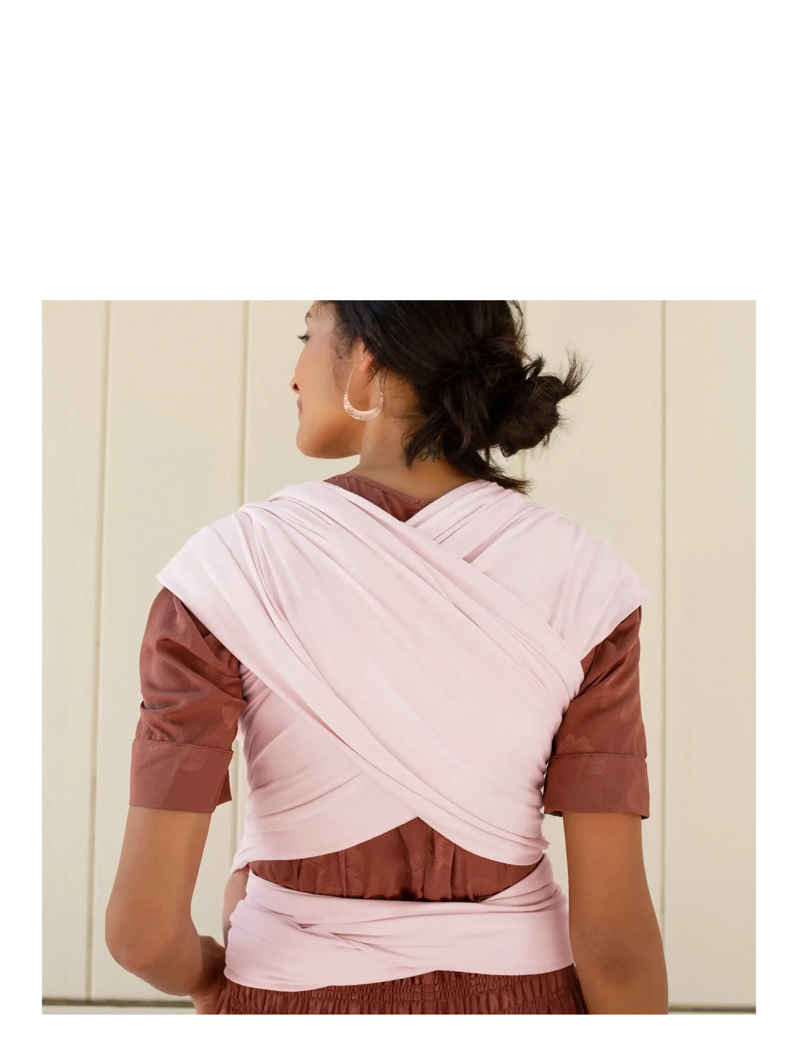 Moby - Moby Wrap Classic - Rosequartz - beebi mähkimislinad - rose quartz - 4