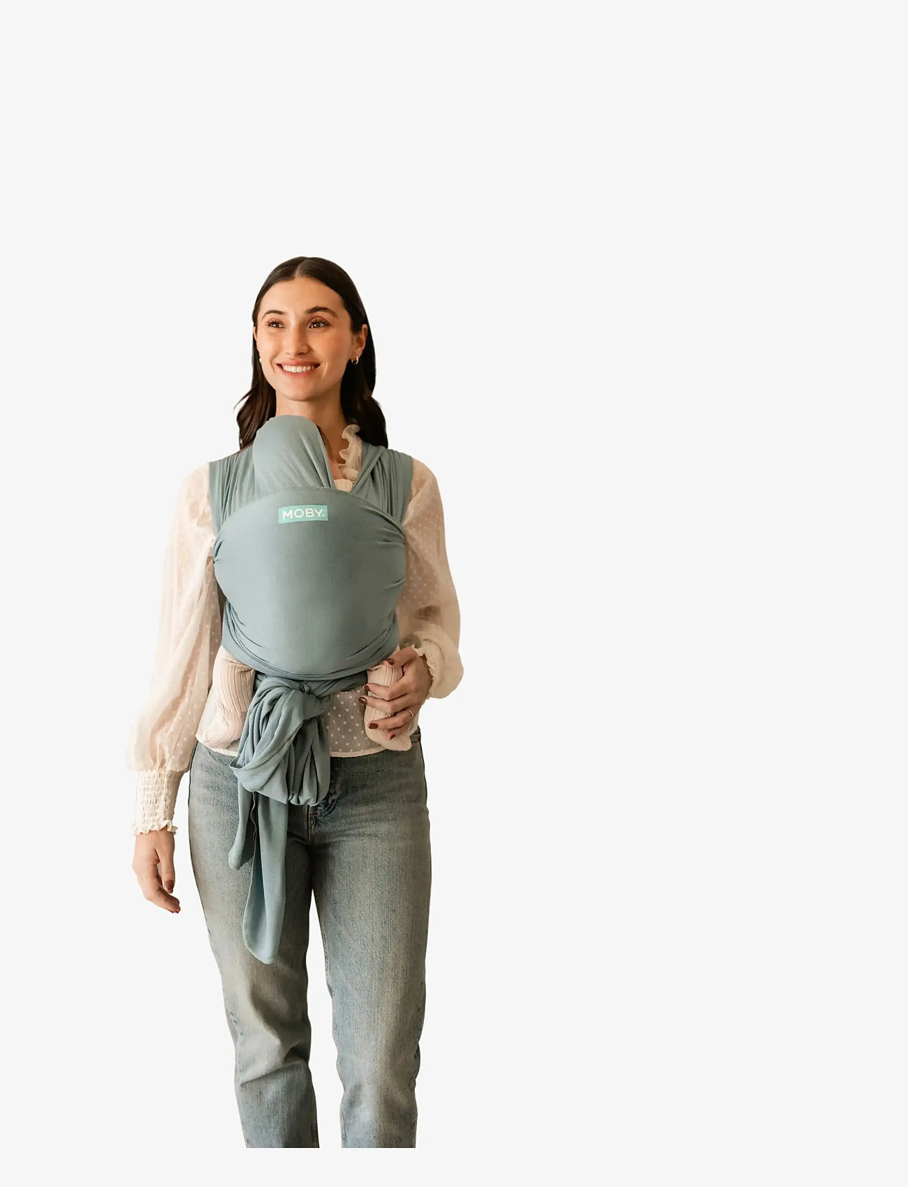 Moby - Moby Wrap Evolution - Sea Glass - baby carriers & baby wraps - sea glass - 1