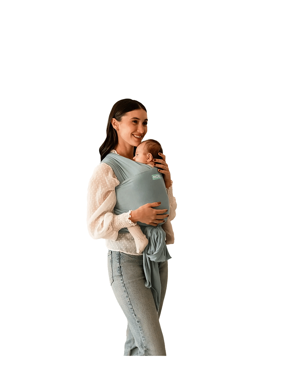 Moby - Moby Wrap Evolution - Sea Glass - babytragen & tragetücher - sea glass - 2