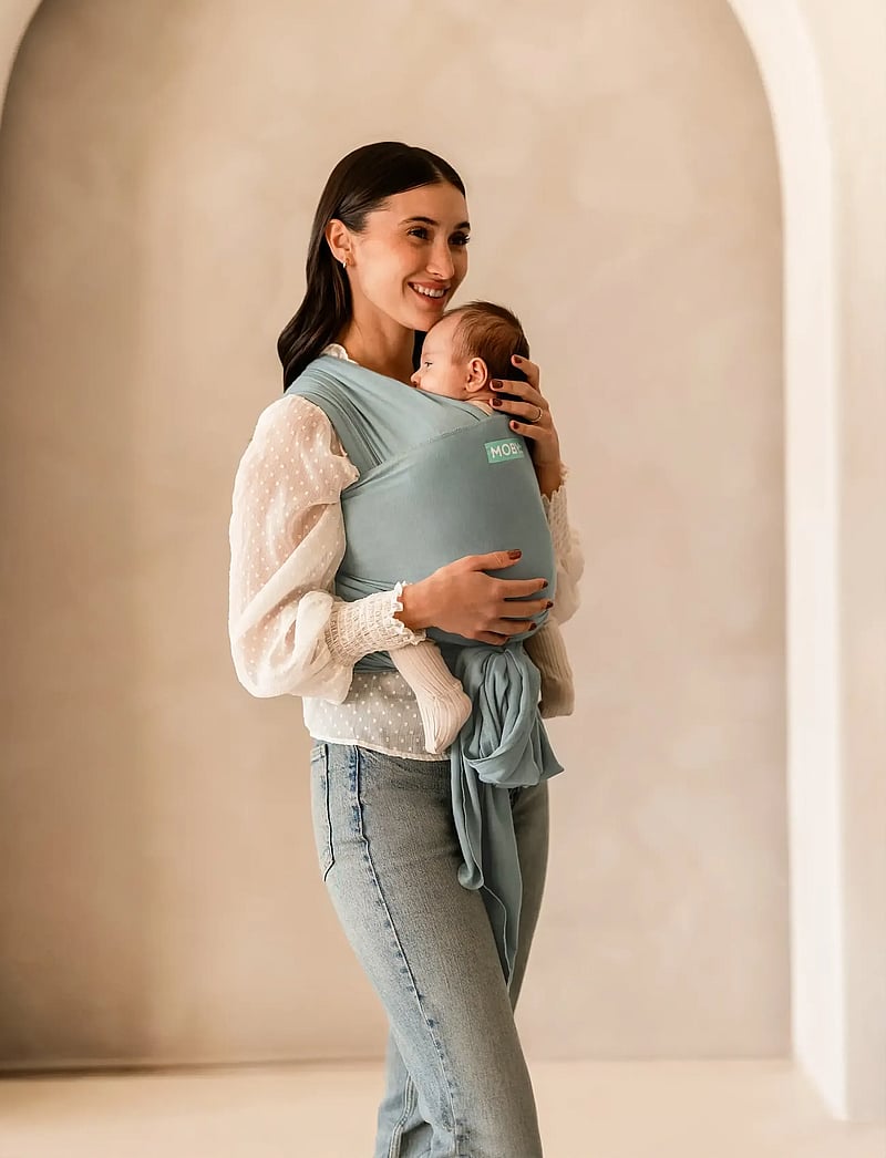 Moby - Moby Wrap Evolution - Sea Glass - babytragen & tragetücher - sea glass - 0