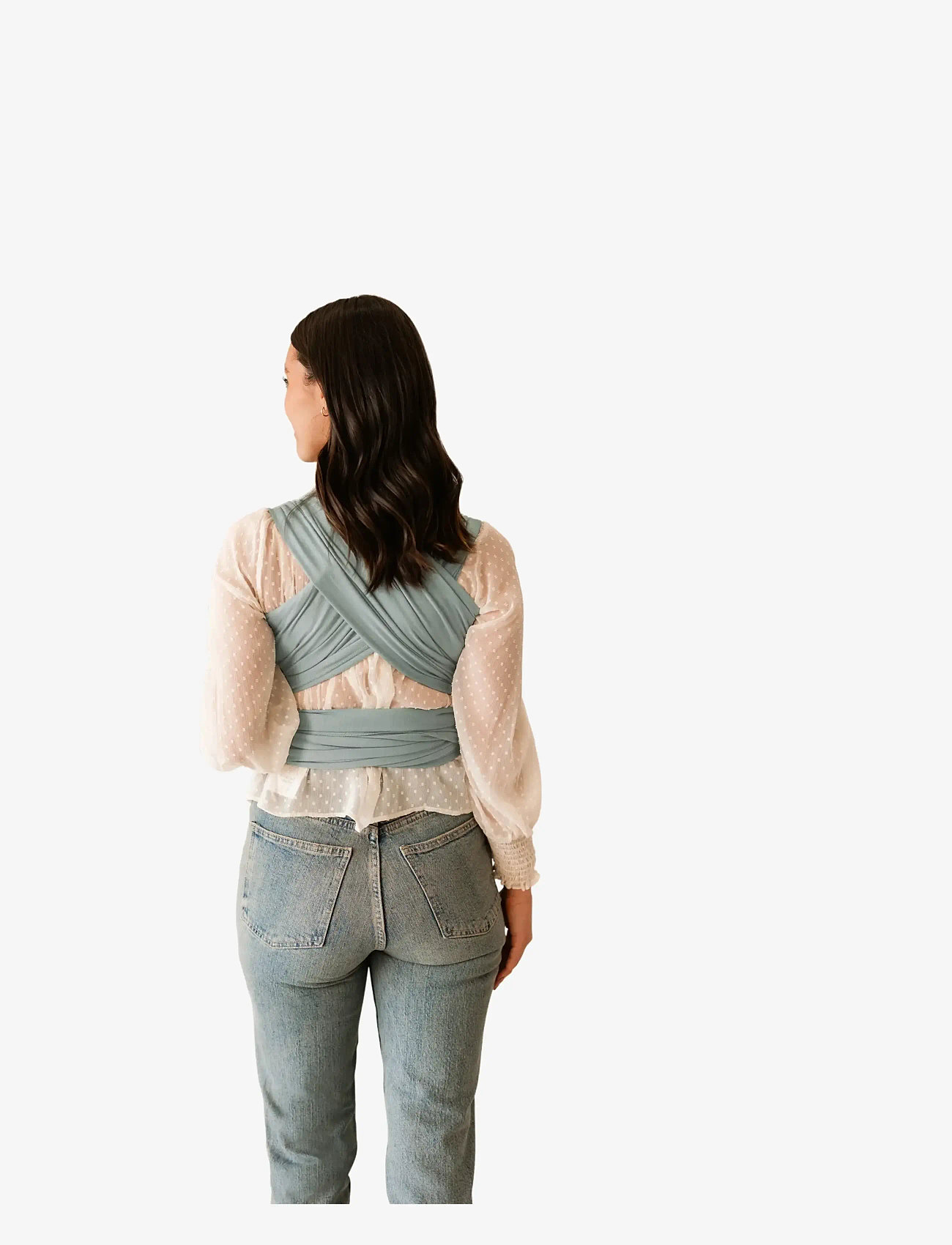 Moby - Moby Wrap Evolution - Sea Glass - baby carriers & baby wraps - sea glass - 4