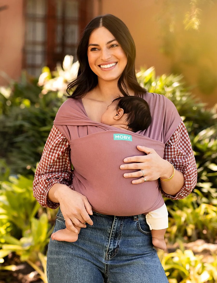 Moby - Moby Wrap Evolution - Trerracotta - babytragen & tragetücher - terracotta - 0