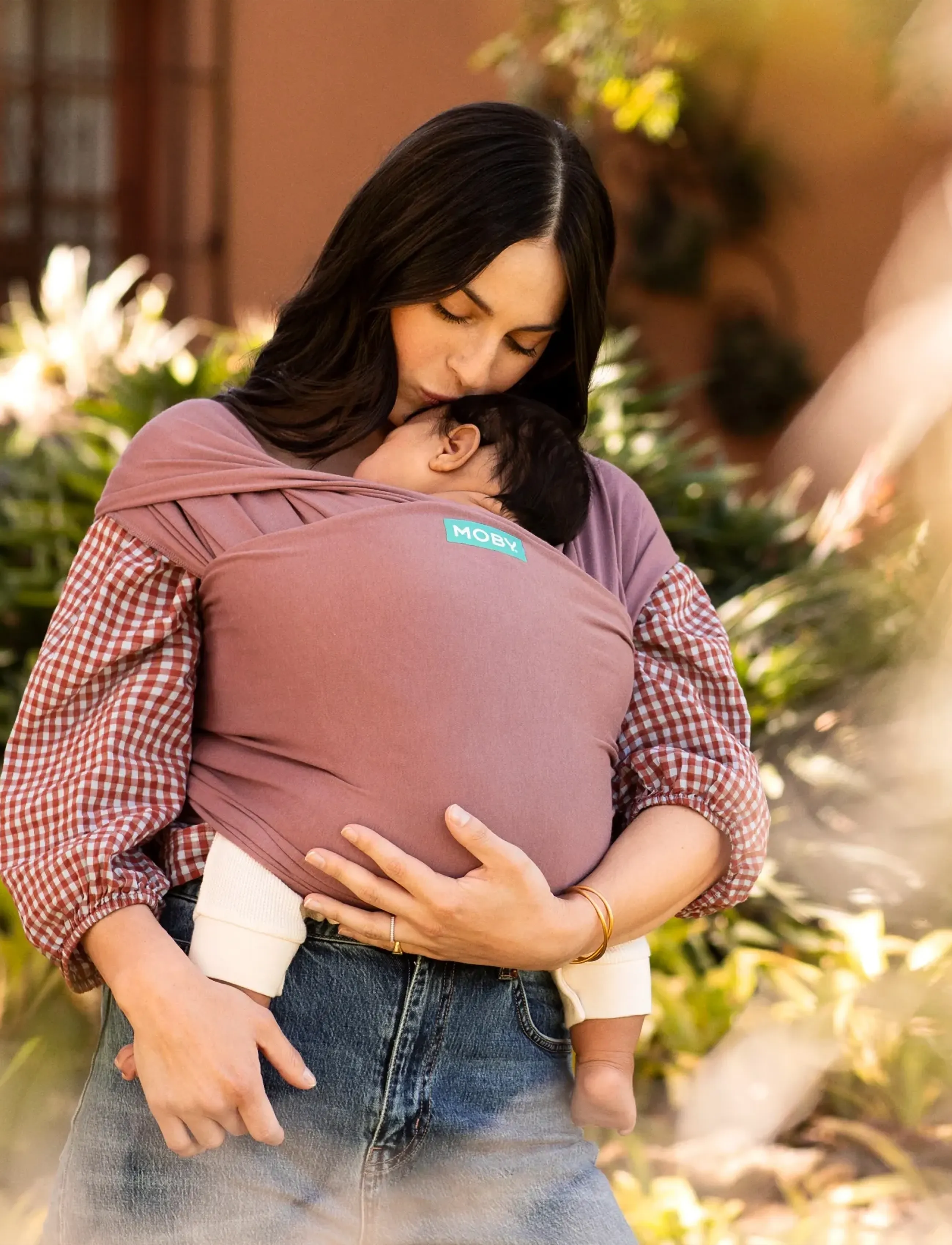 Moby - Moby Wrap Evolution - Trerracotta - babytragen & tragetücher - terracotta - 3