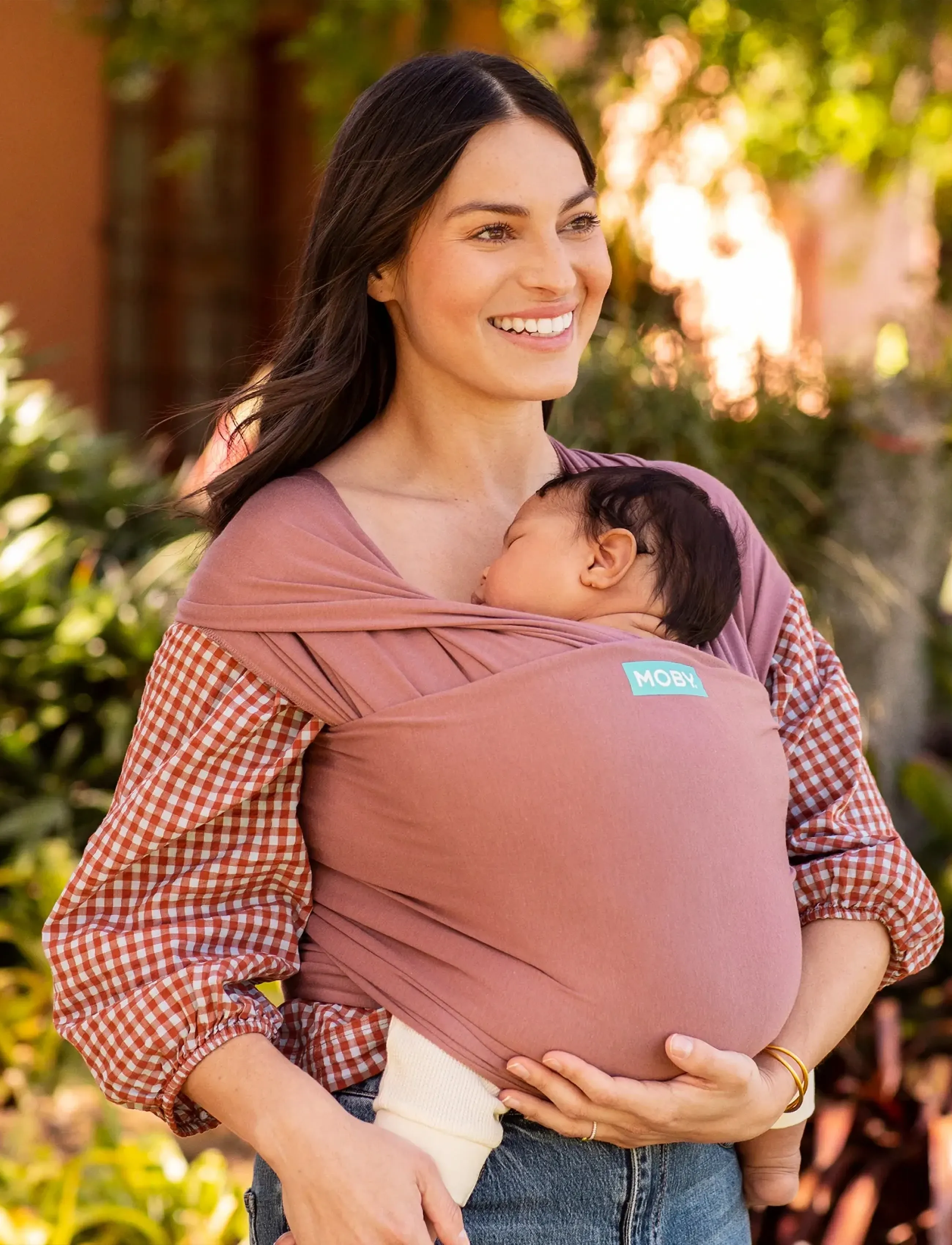 Moby - Moby Wrap Evolution - Trerracotta - babytragen & tragetücher - terracotta - 4