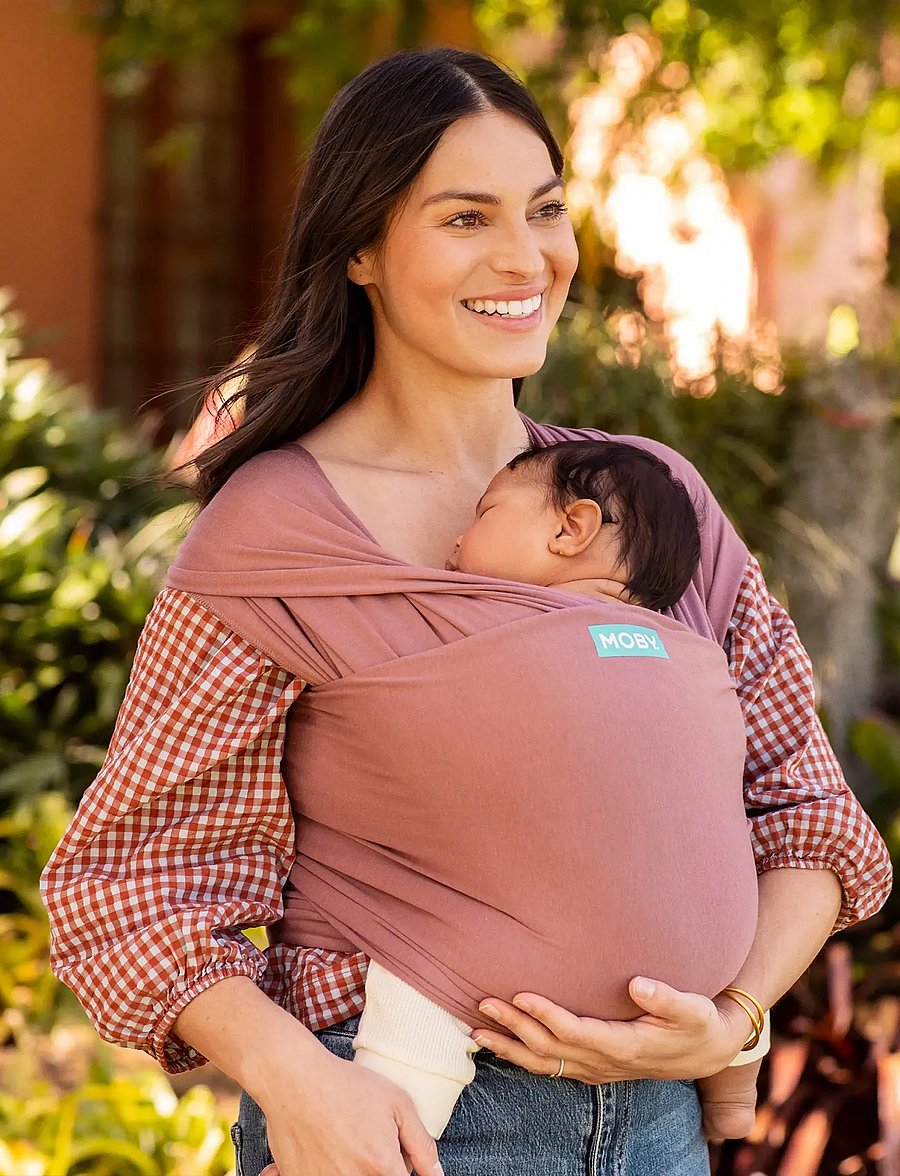 Moby - Moby Wrap Evolution - Trerracotta - babytragen & tragetücher - terracotta - 4