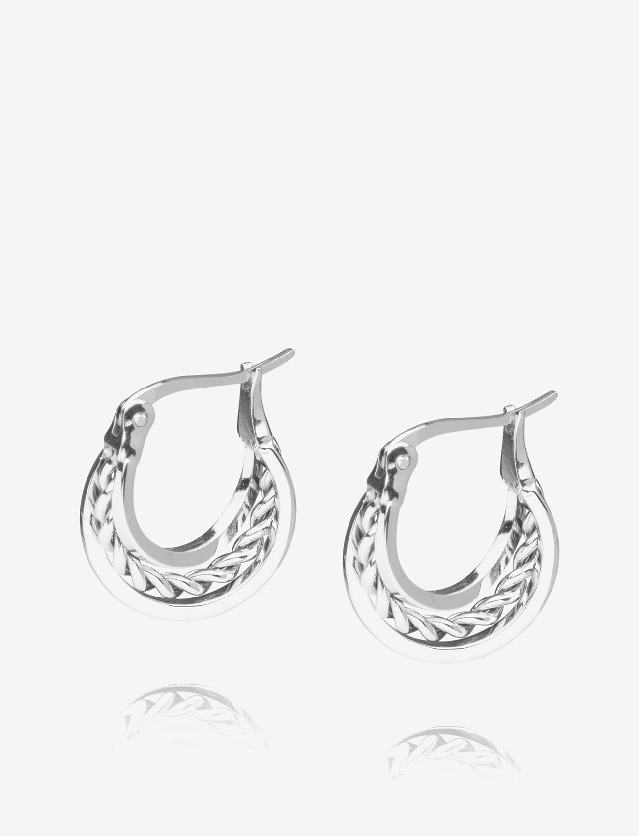 Bibi earrings large silver