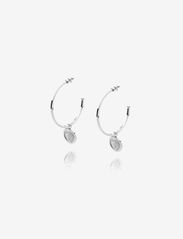Mockberg - Brave earrings silver - hoops - silver - 0