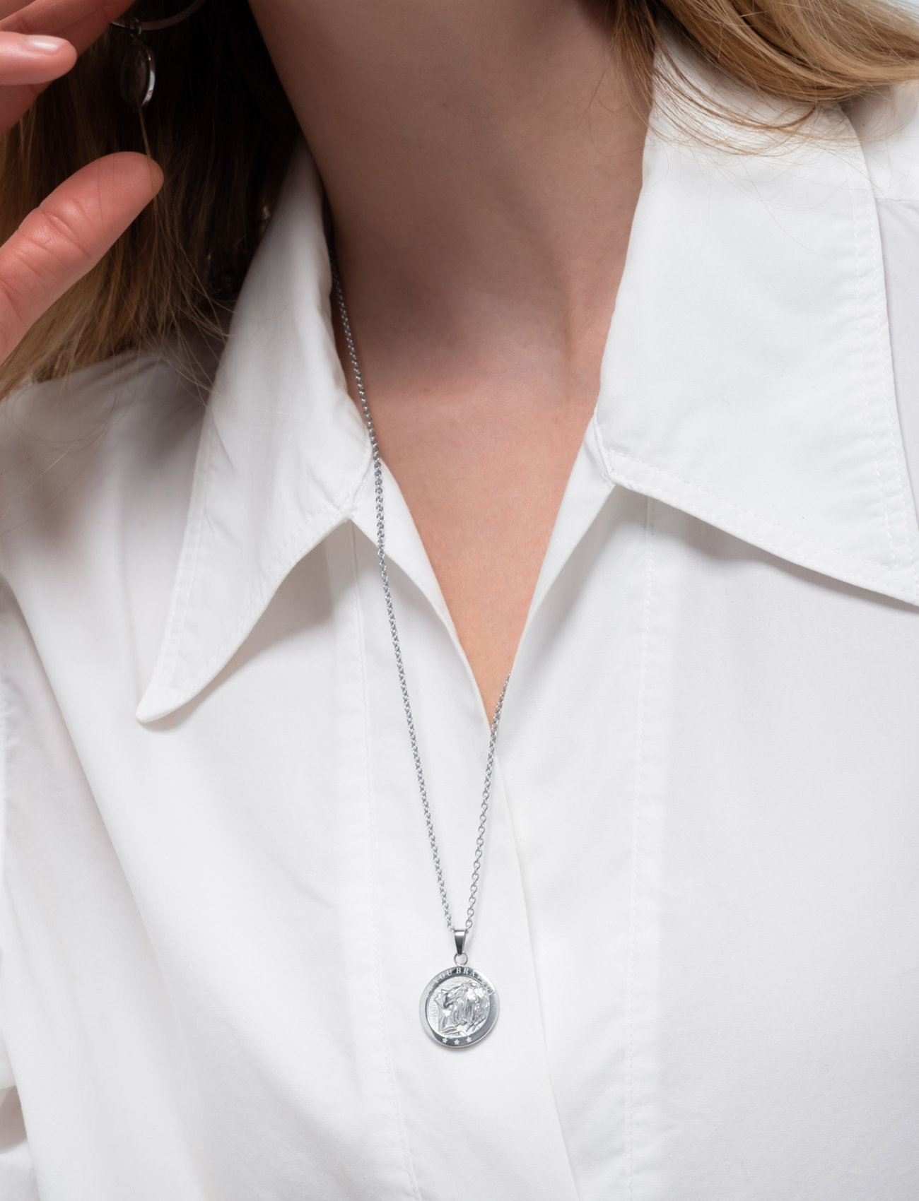 Mockberg - True necklace silver - ketten mit anhänger - silver - 1