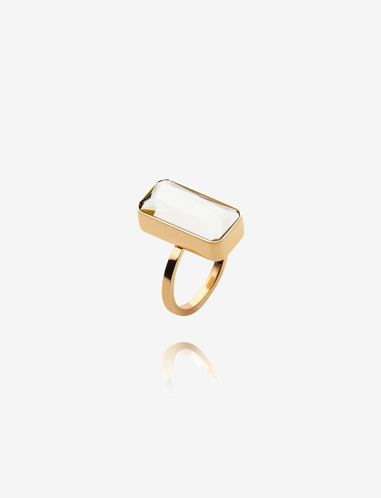 Mockberg - Power ring gold - party wear at outlet prices - gold - 0