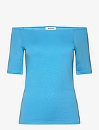 Tansy top - POOL BLUE