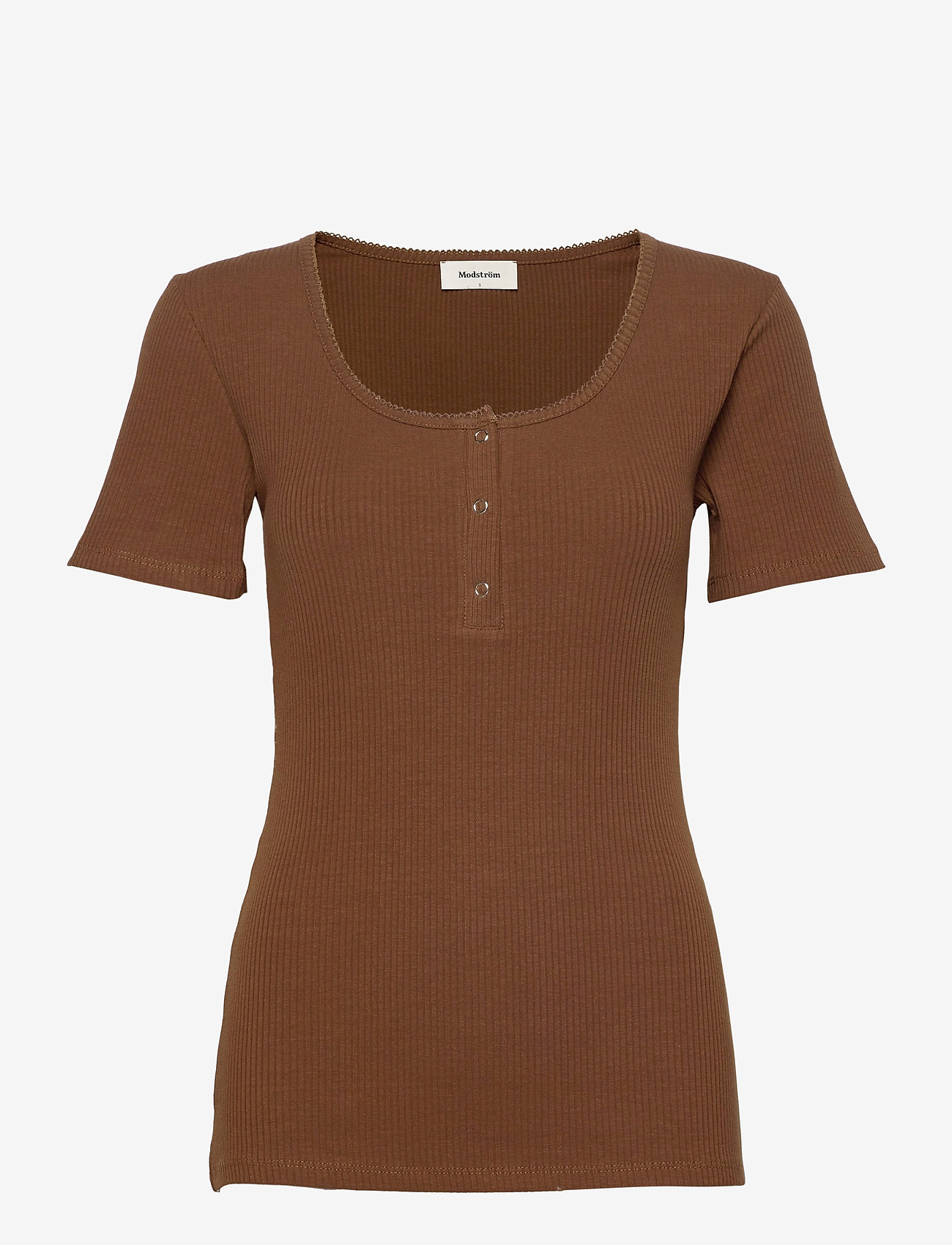 Modström - Orson t-shirt - pecan - 0