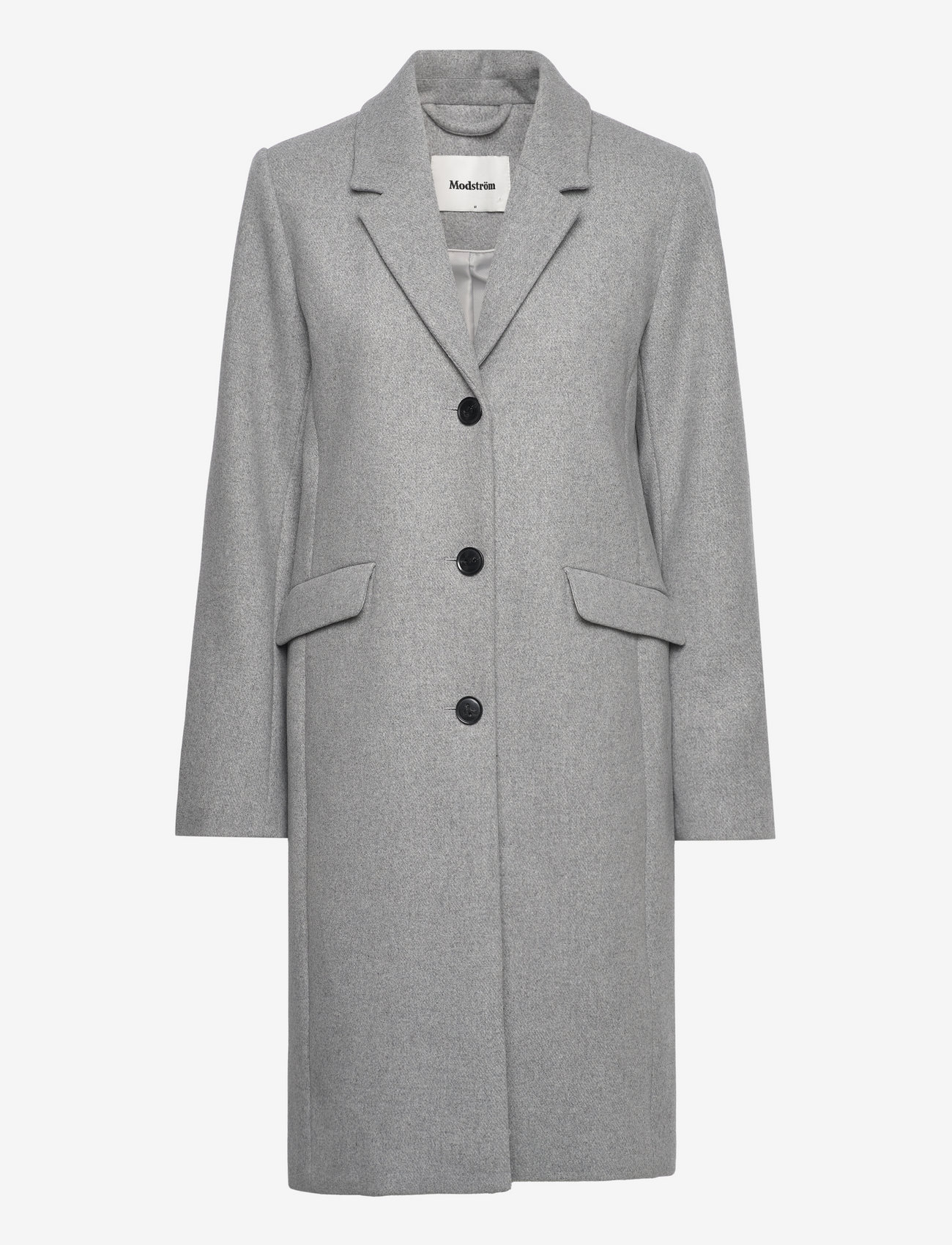 Modström - Pamela coat - grey melange - 0