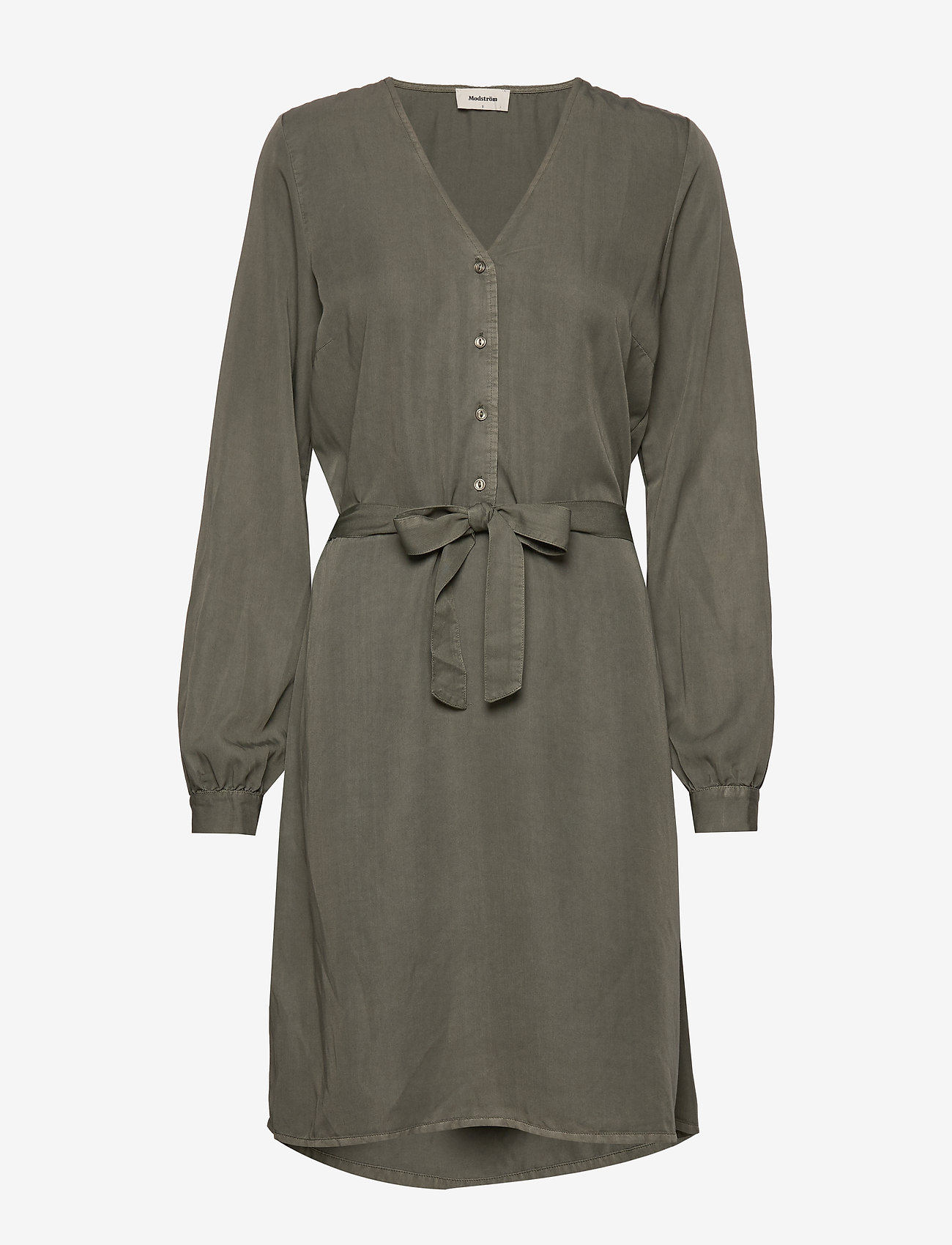 Modström - Bellevue dress - dark khaki - 0
