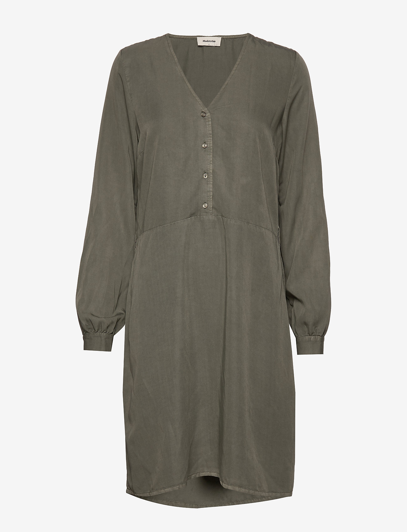 Modström - Bellevue dress - dark khaki - 2