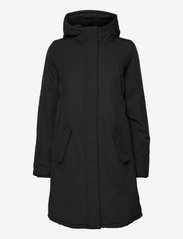 Modström - Patricia coat - parka stila mēteļi - black - 0