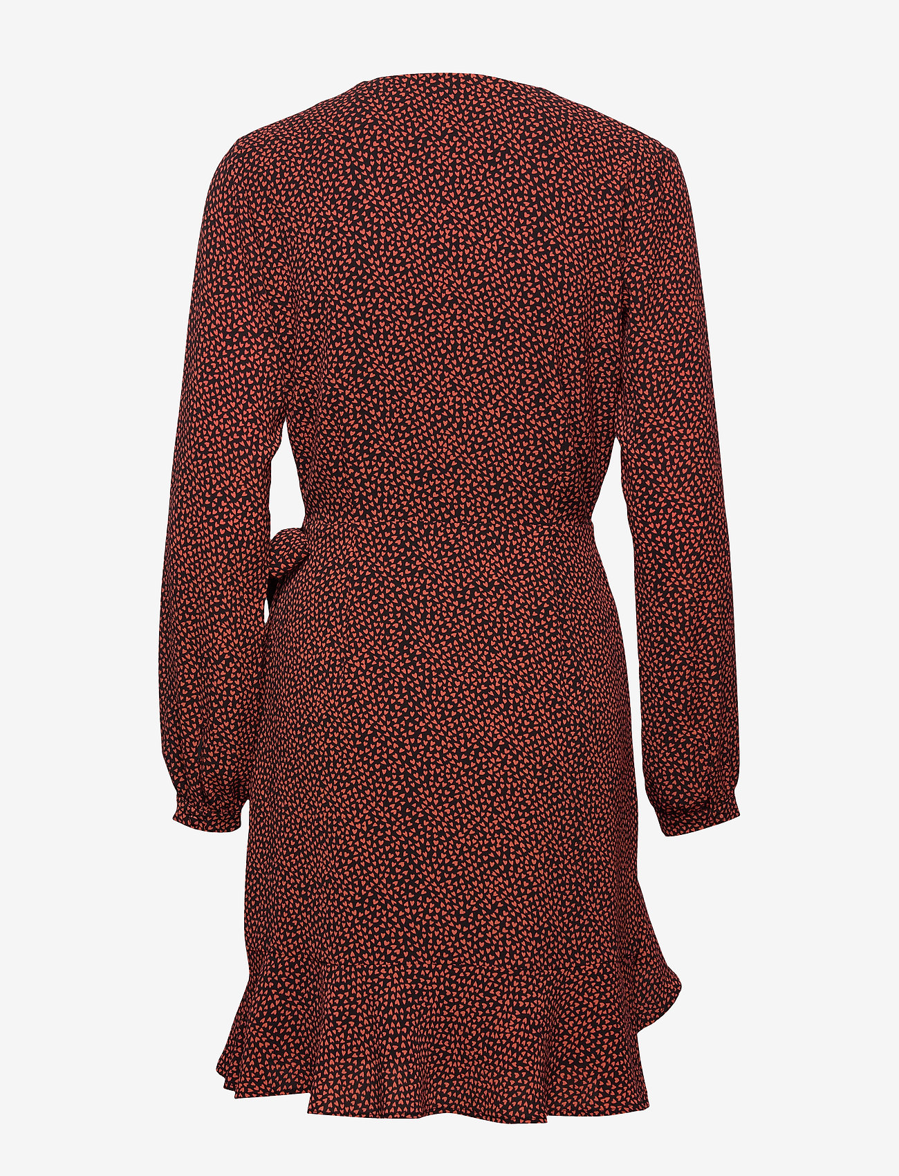 Modström - Atlas print dress - heart_red blush - 1