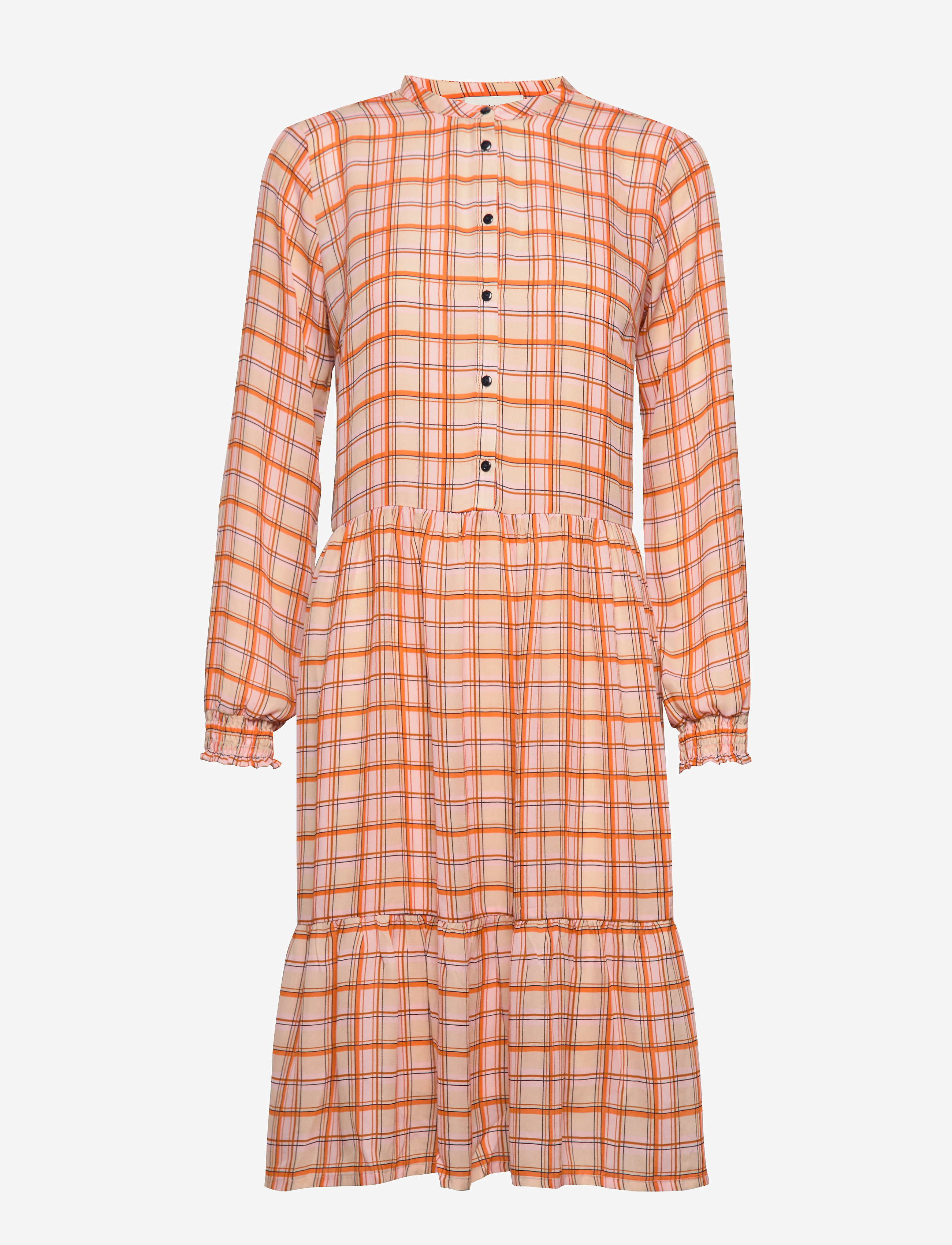 MODSTRÖM Bolette Print Kleid Orange - XS - Damen