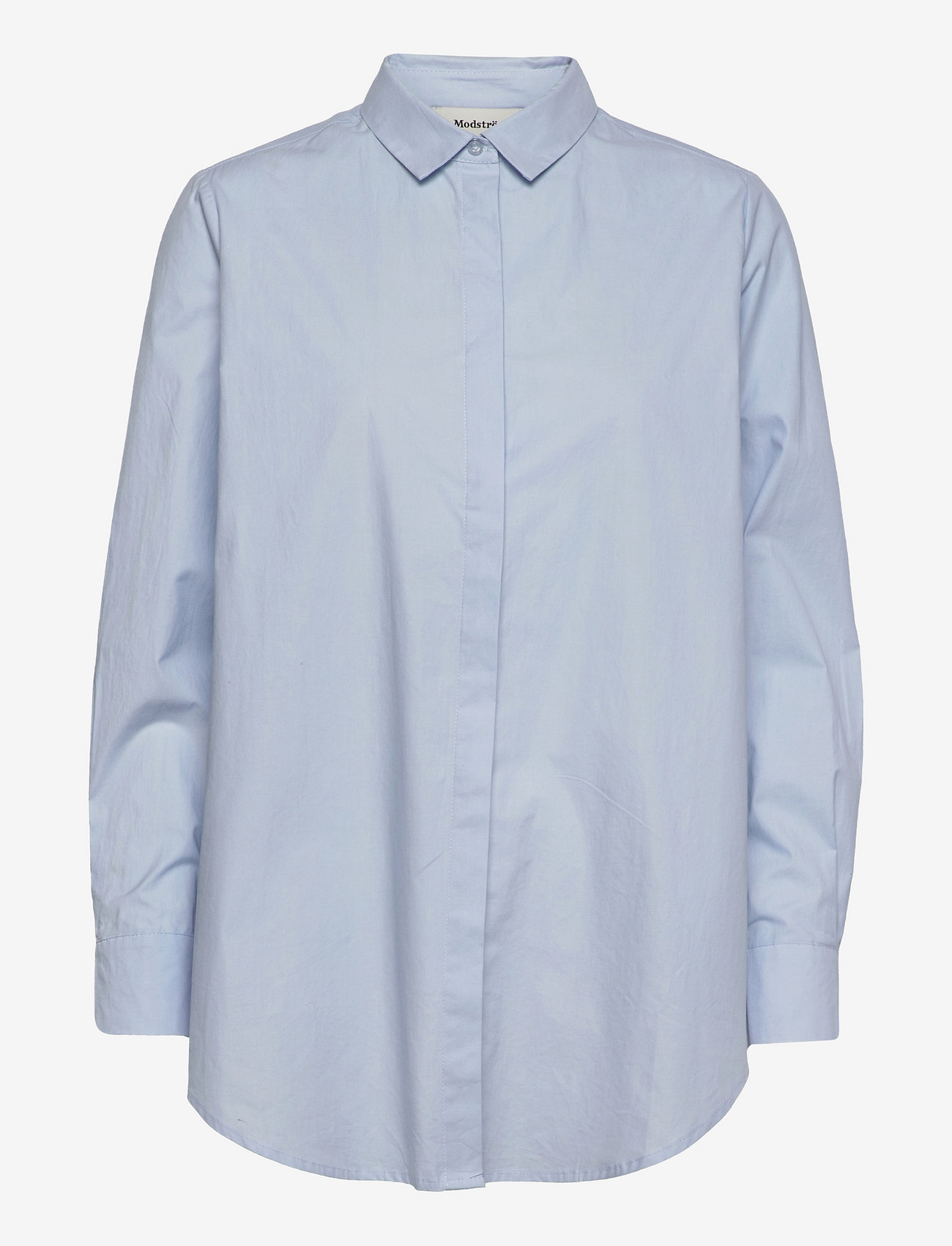 Modström - Arthur shirt - pitkähihaiset paidat - blue wash - 0