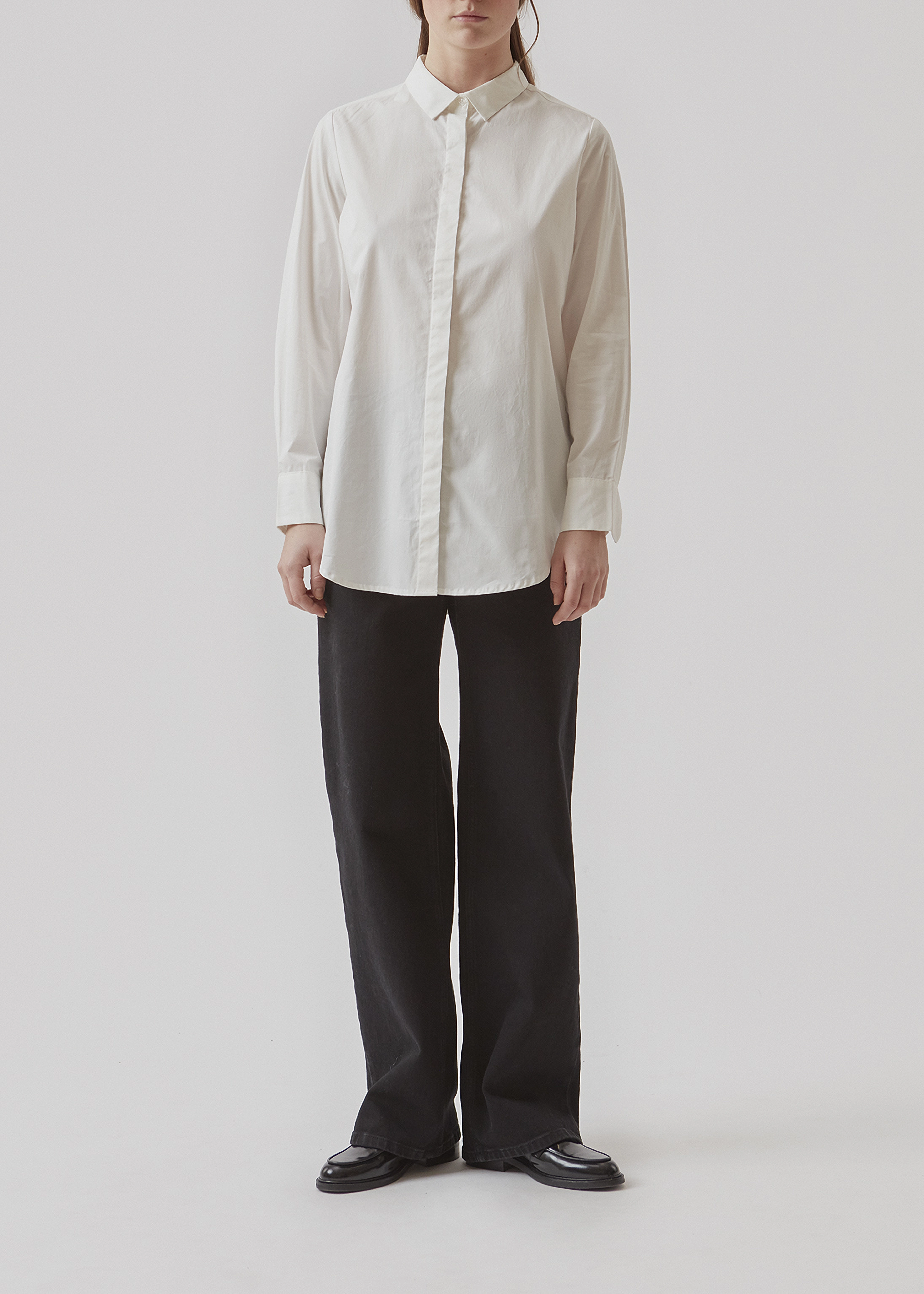 Modström Arthur shirt - Shirts - OFF WHITE / white