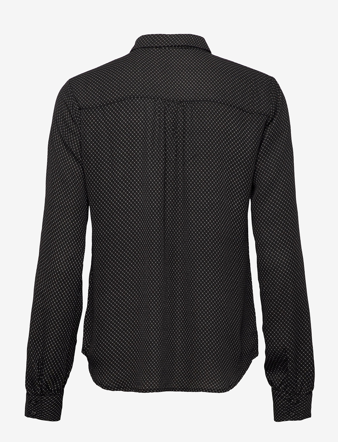 Modström - Edna print shirt - dark grid - 1