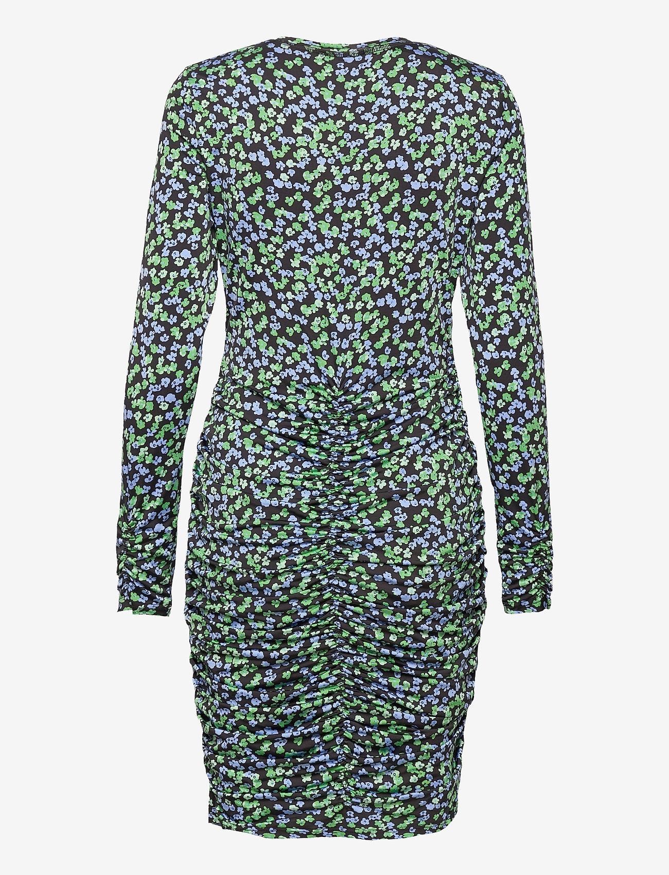 Modström - Essy print LS dress - blue mini floral - 1