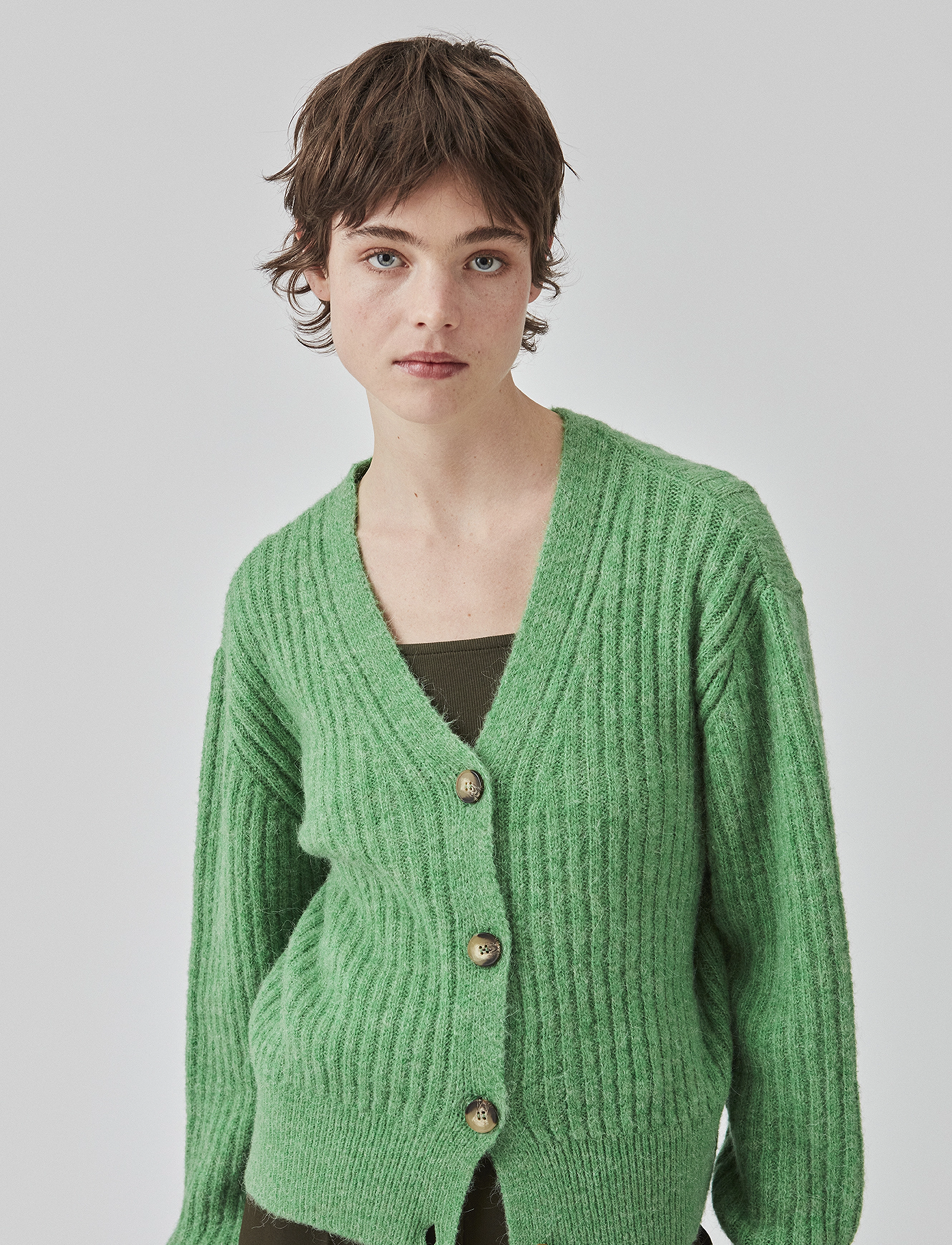 Modström - Goldie cardigan - green - 2