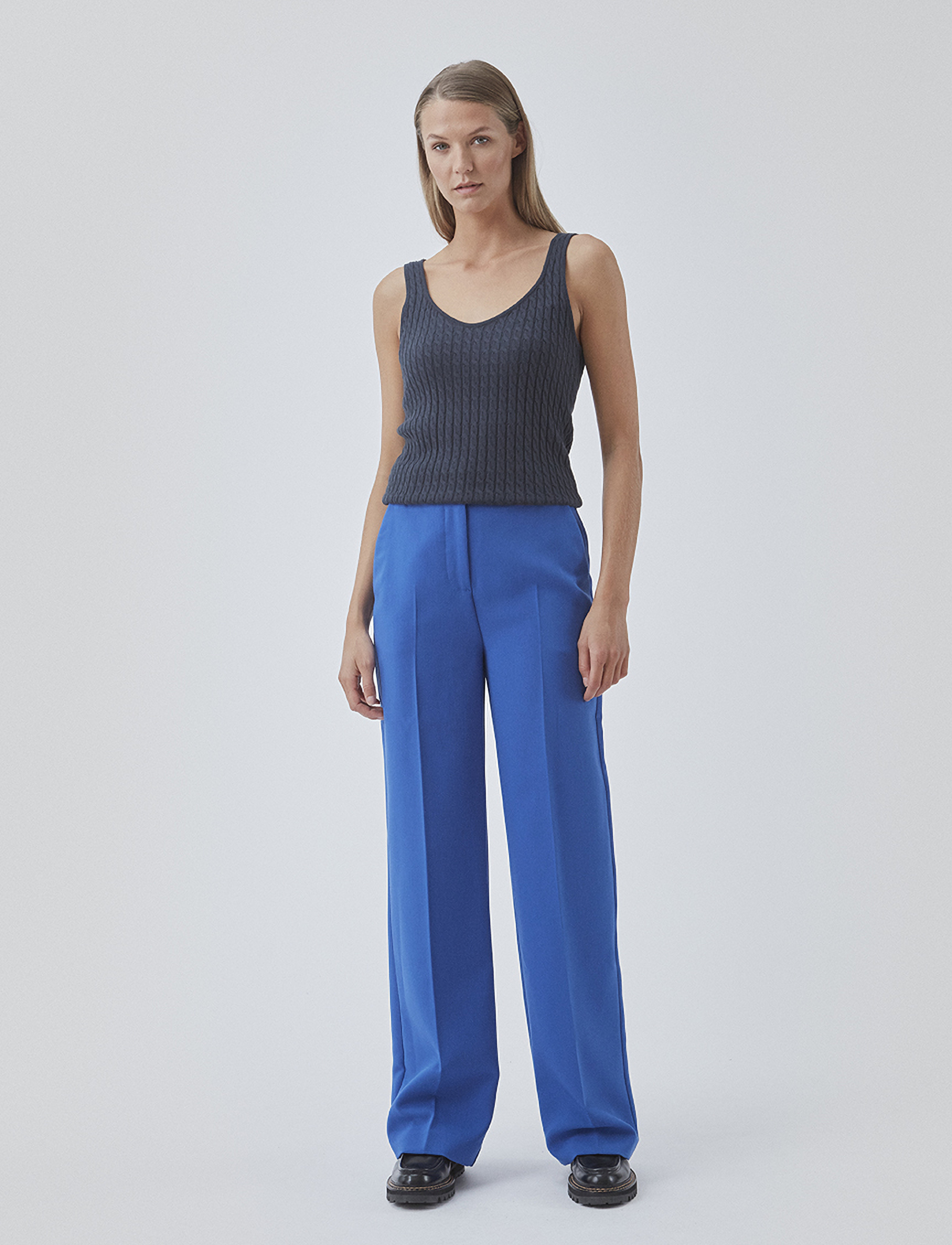 Modström - Gale blazer - festtøj til outletpriser - bright ocean - 3