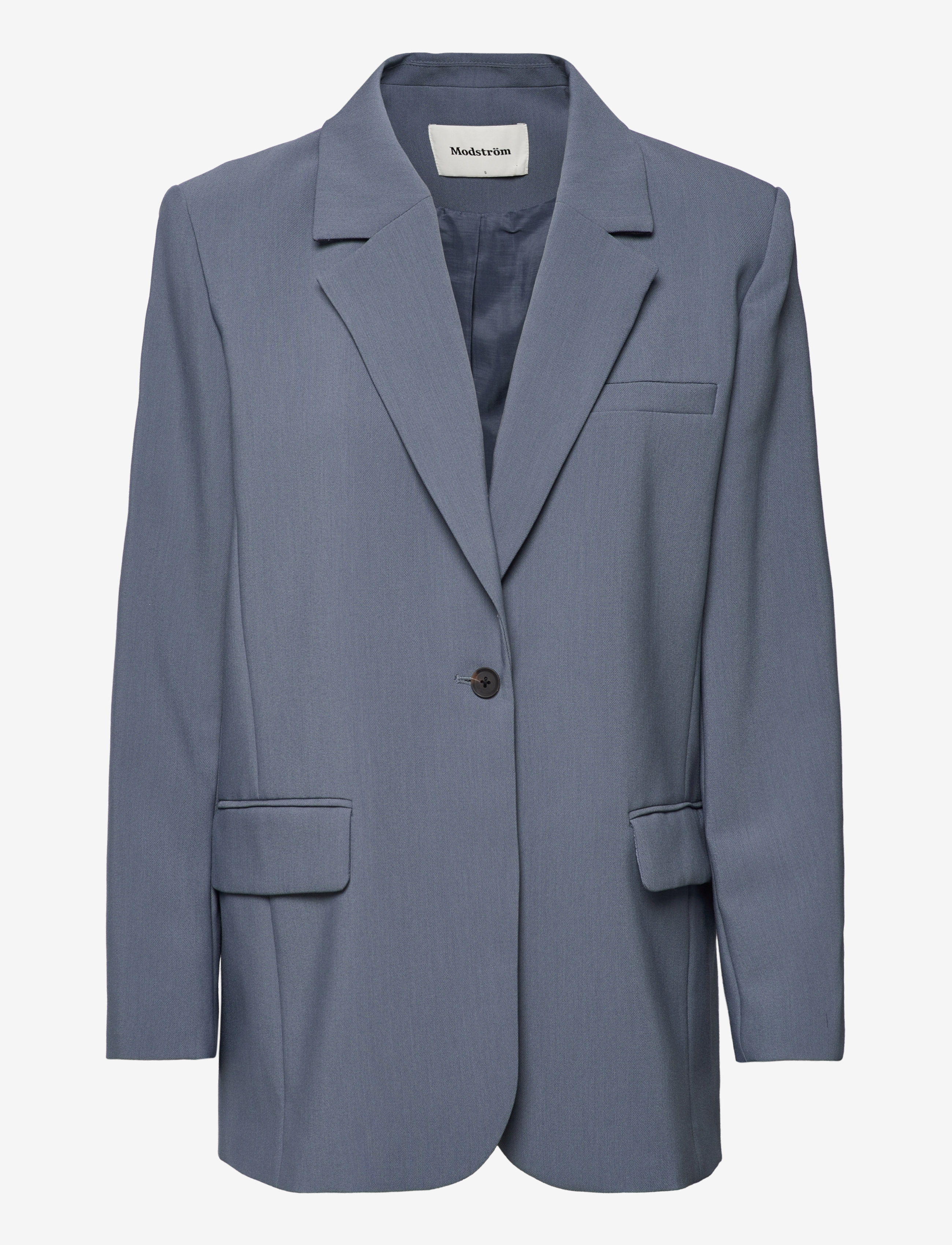 Modström - Gale blazer - enkeltradede blazere - dark sea - 0