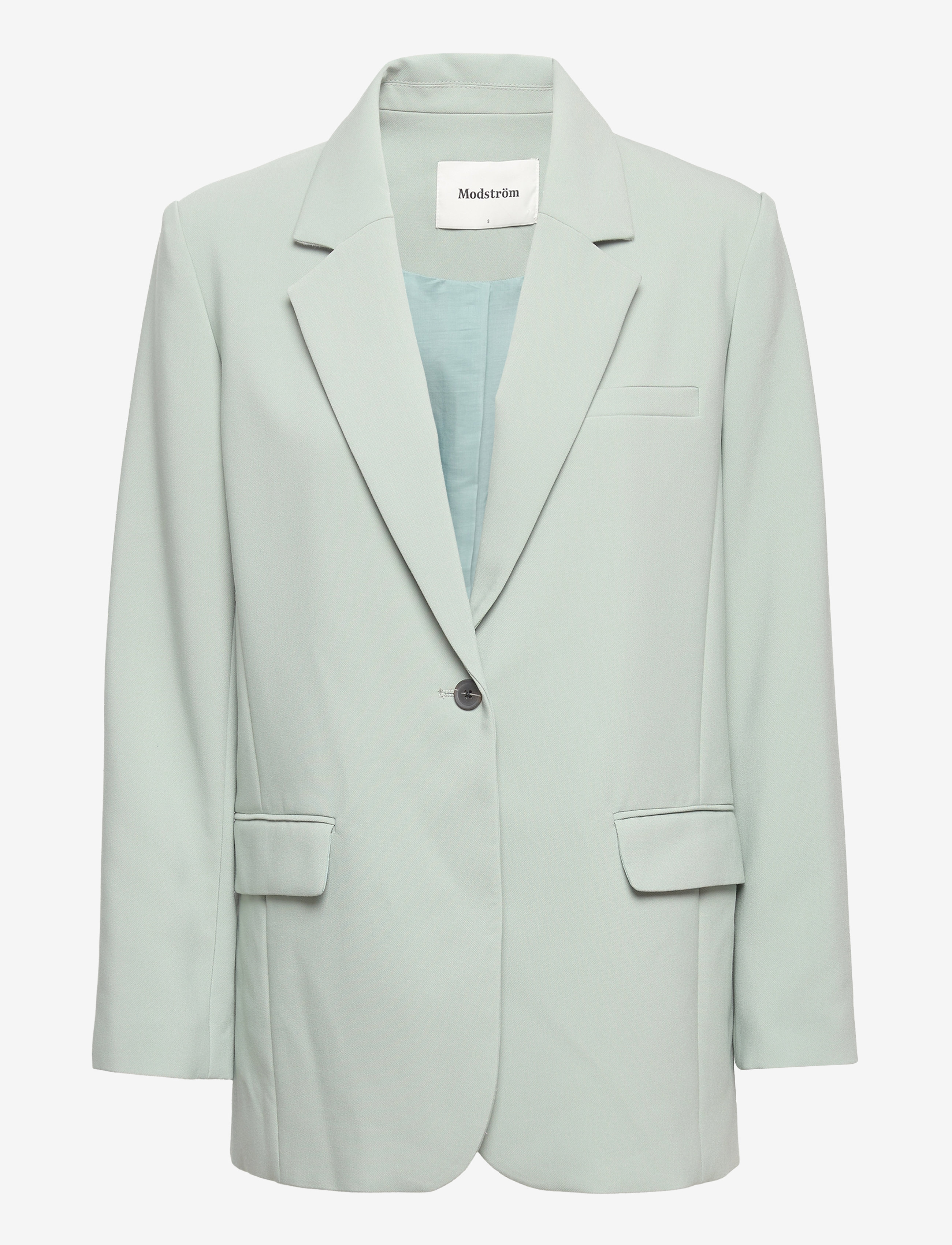 Modström - Gale blazer - enkeltradede blazere - sage - 0