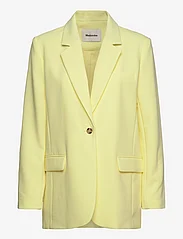 Modström - Gale blazer - ballīšu apģērbs par outlet cenām - yellow pear - 0