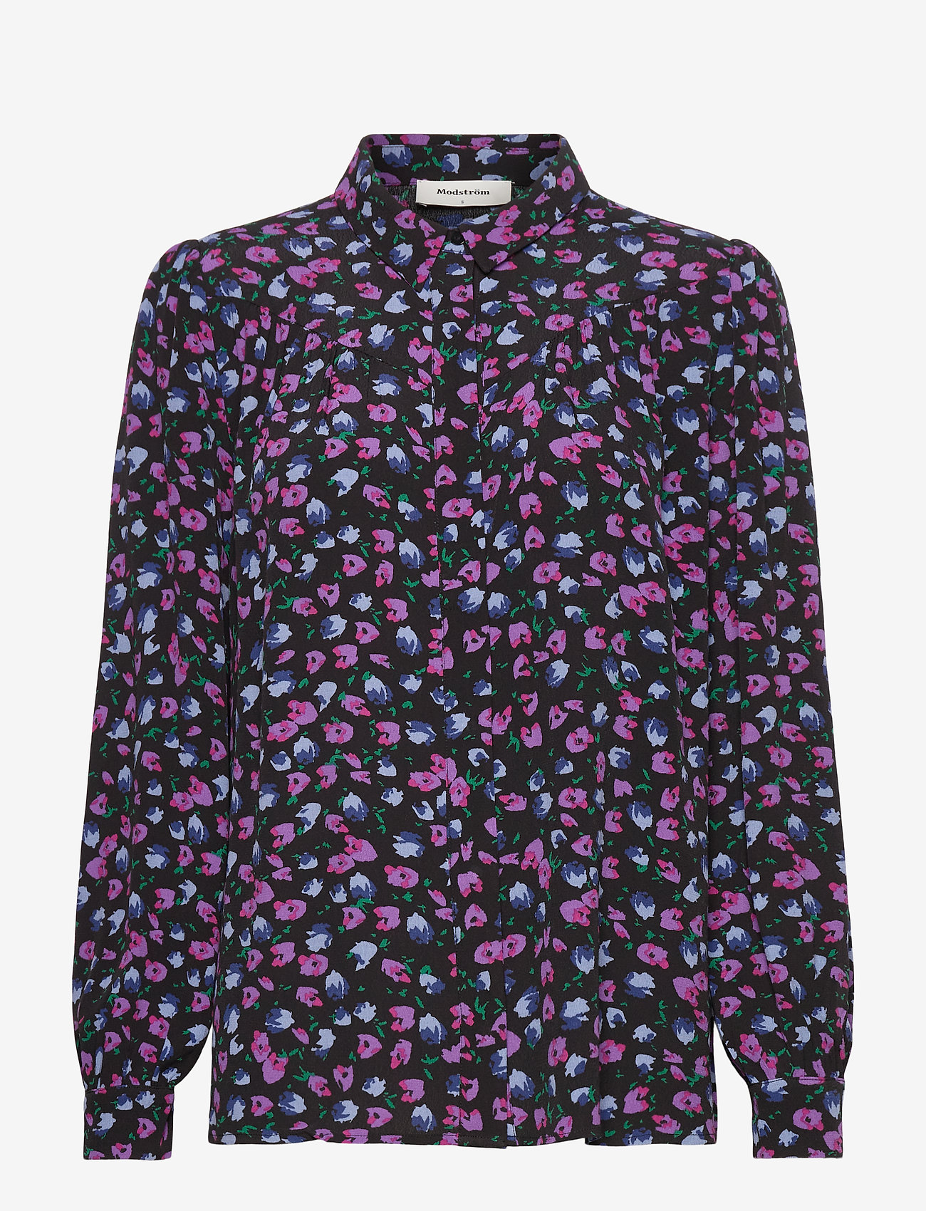 Modström - Genia print shirt - tulip blossom - 1