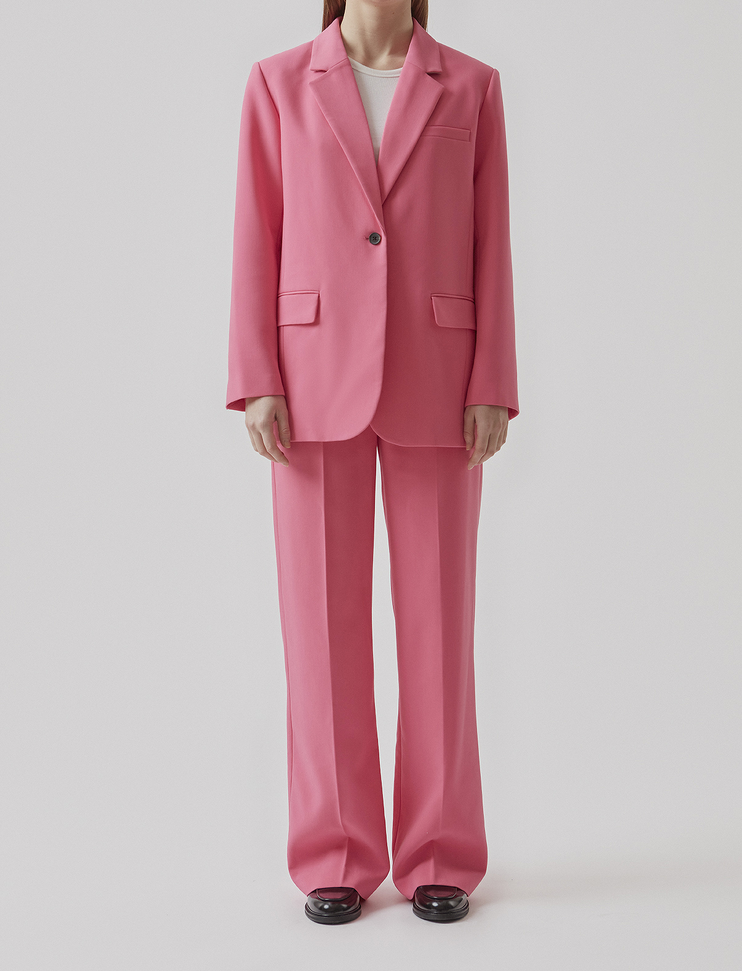 Modström Gale pants - Bukser - TAFFY PINK / pink/rose