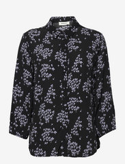 Modström - Hunch print shirt - langærmede skjorter - flower pond - 0