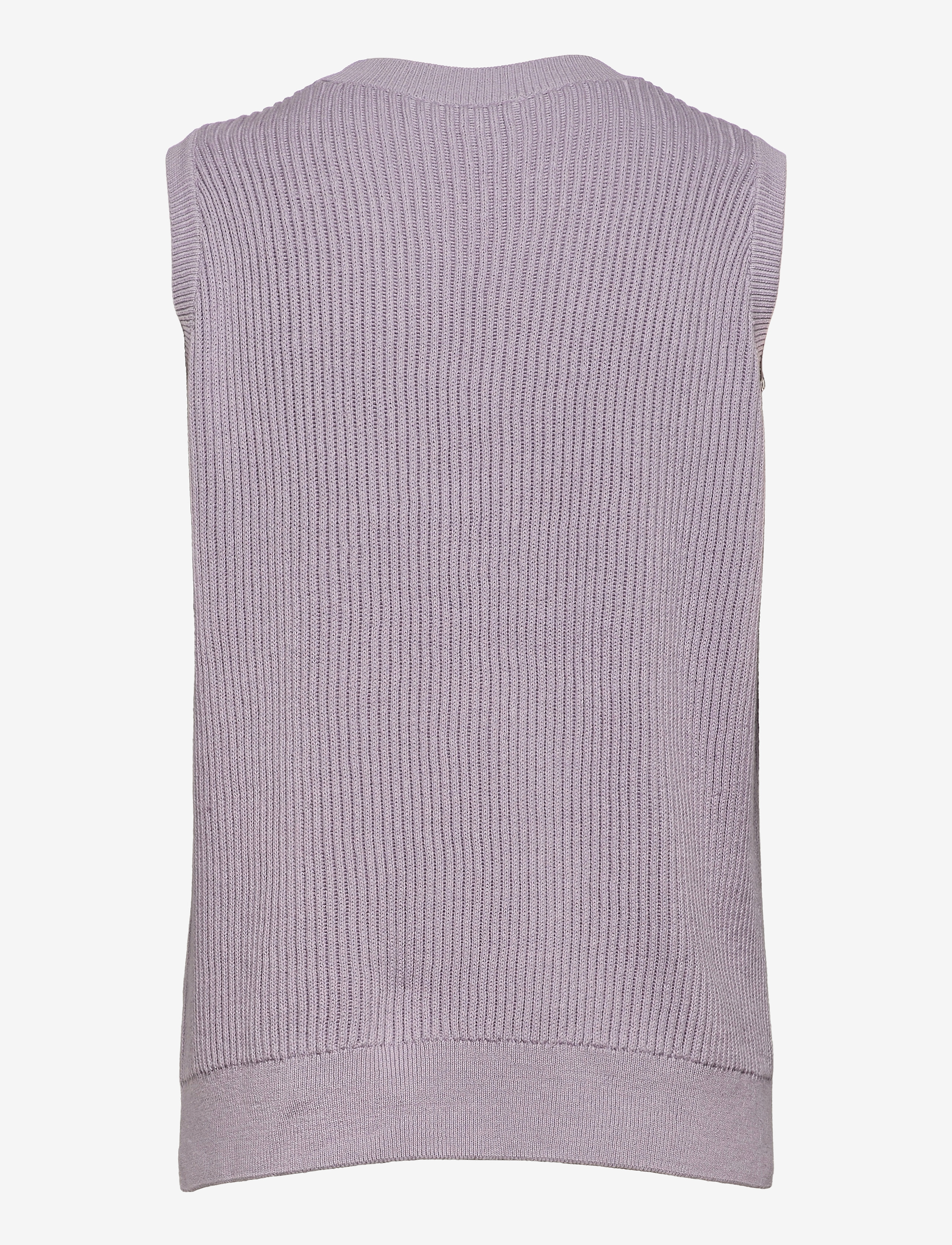 Modström - Luca vest - knitted vests - soft lavender - 1